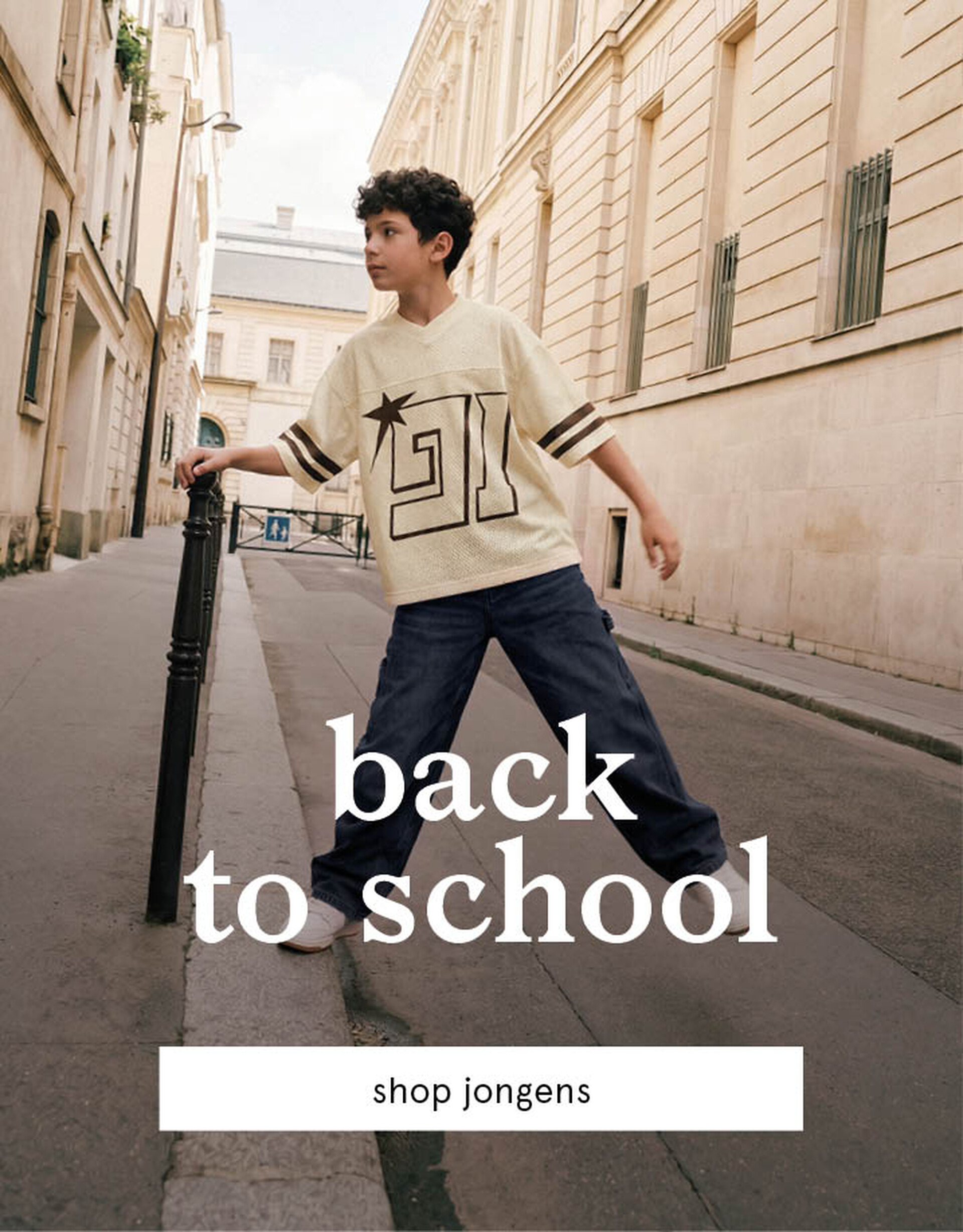 Back to School-collectie voor jongens van Shoeby met stoere outfits voor de start van het nieuwe schooljaar