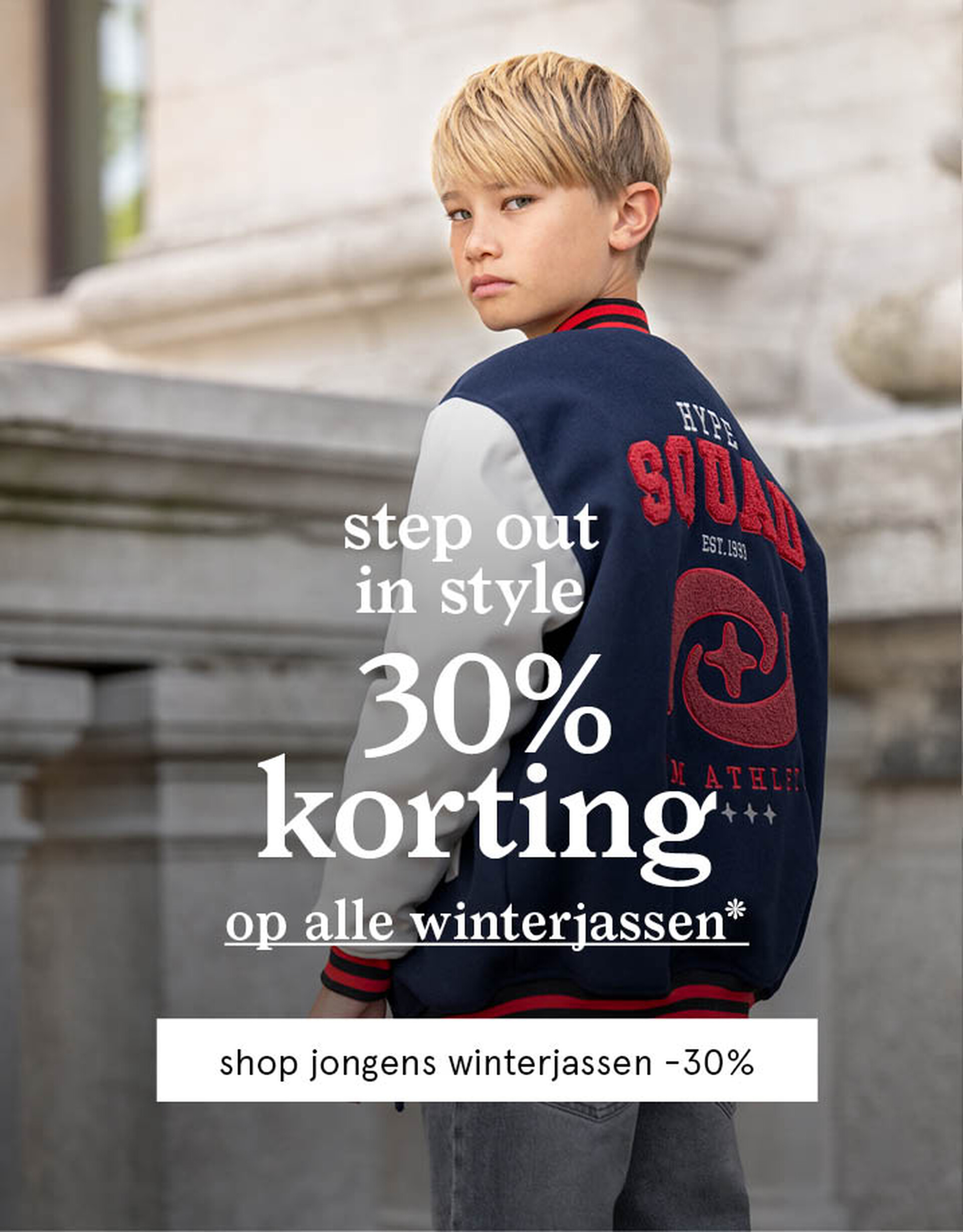 -30% op alle winterjassen