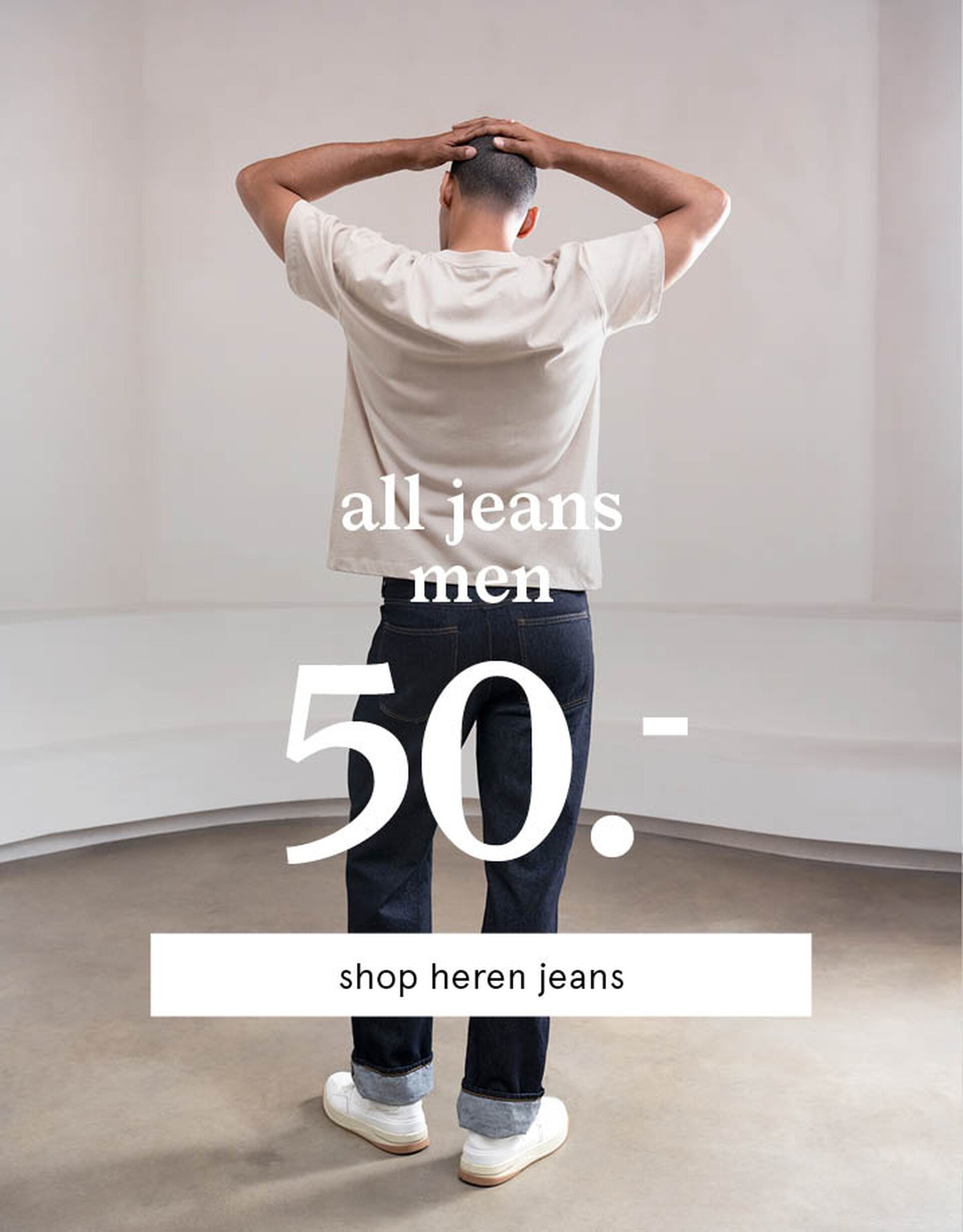all jeans women & men 50.-