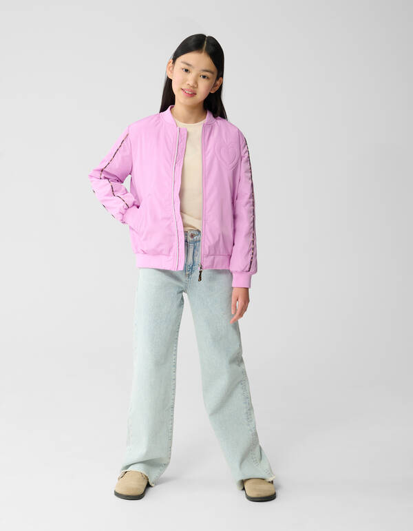 Studs Wide Leg Fit Jeans Bleached SHOEBY GIRLS