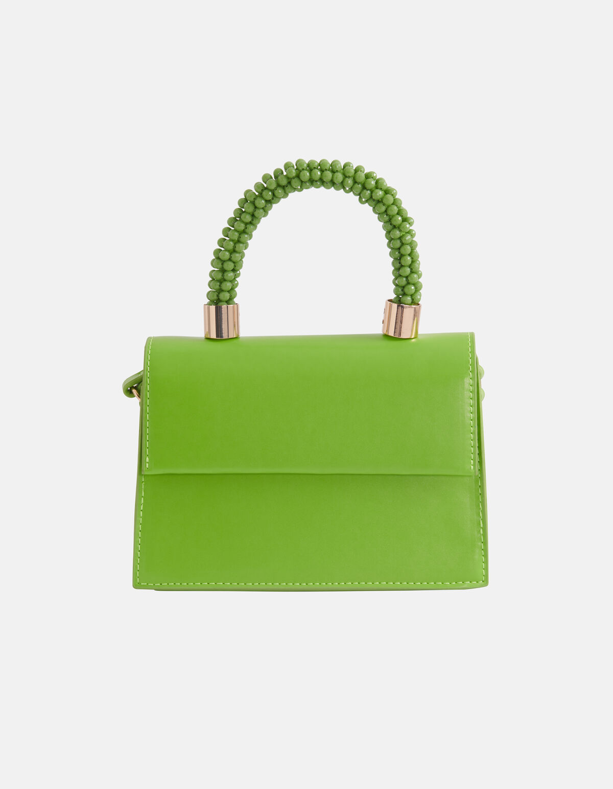 Kralen Mini Tas Groen SHOEBY ACCESSOIRES