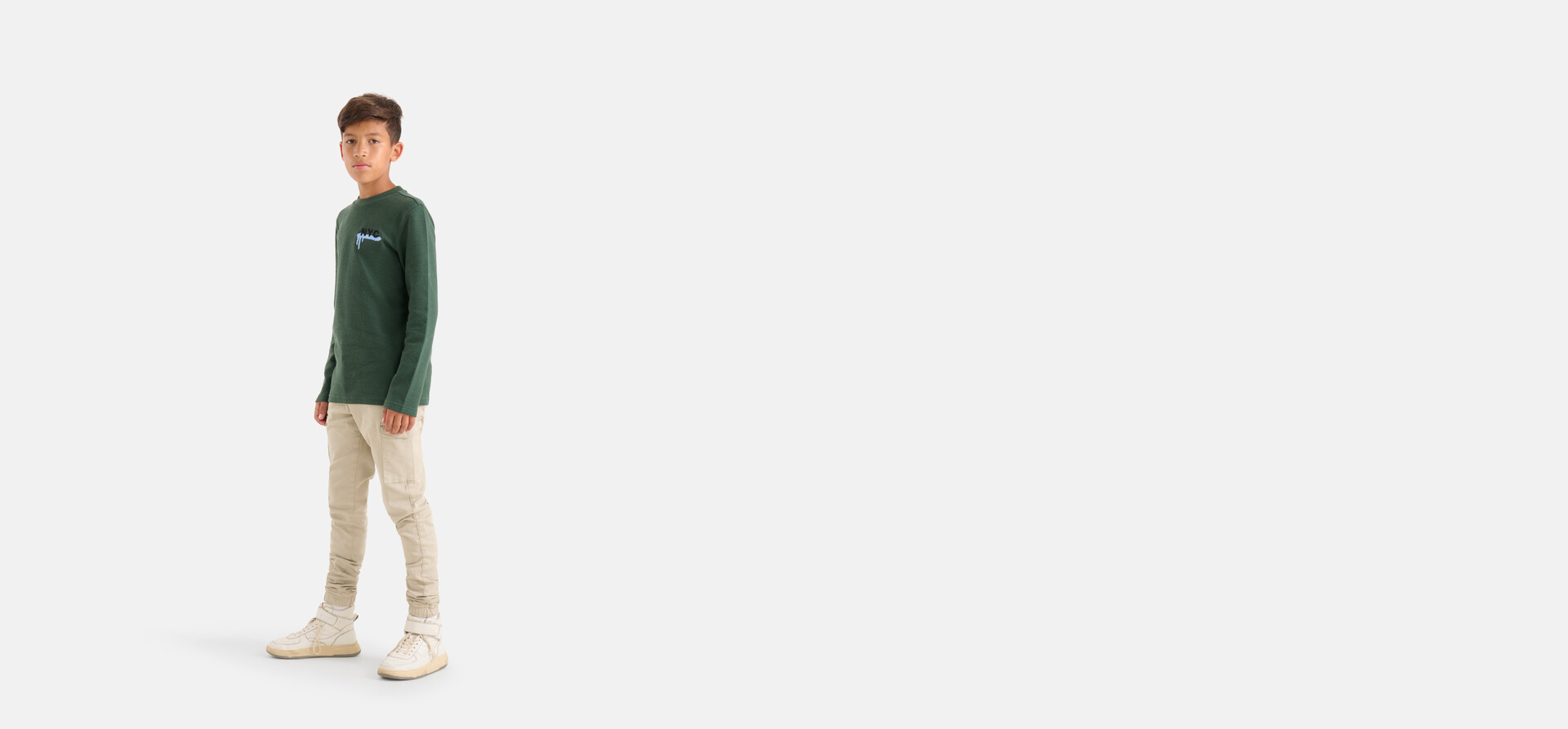 Cargo Broek Beige SHOEBY BOYS