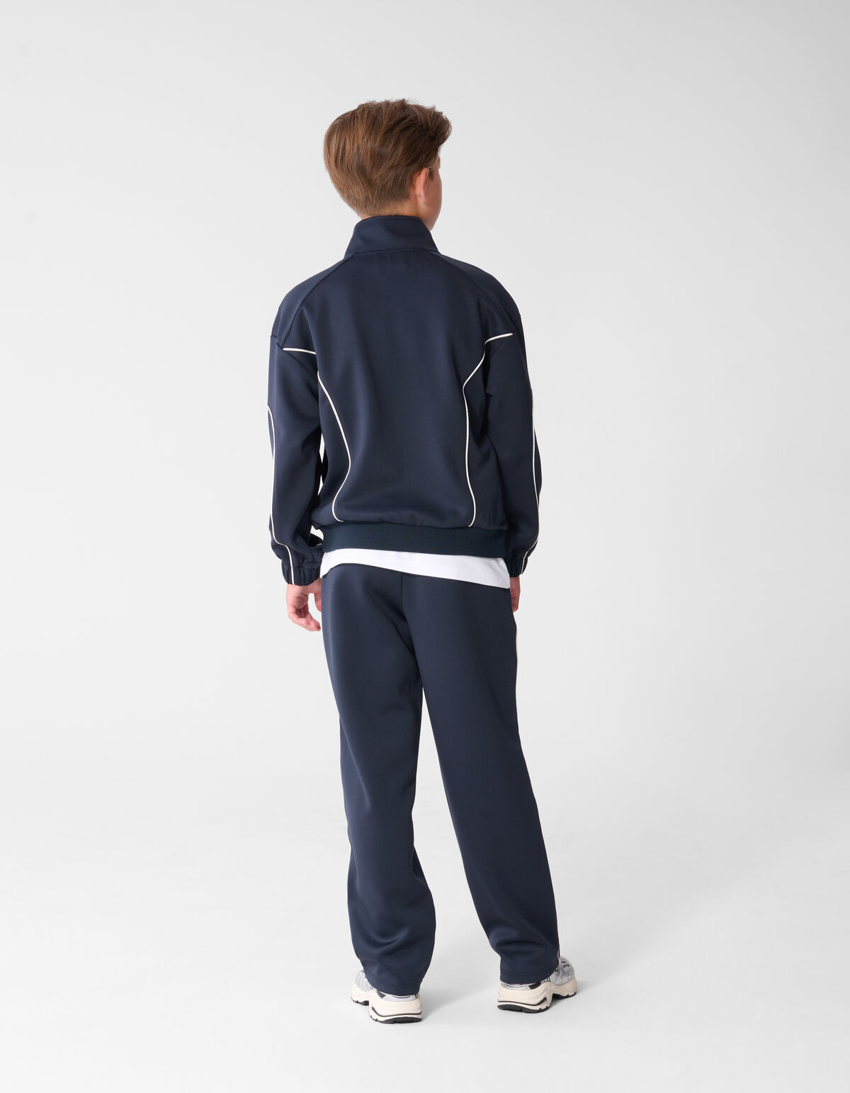 Sporty Piping Jack Donkerblauw SHOEBY BOYS