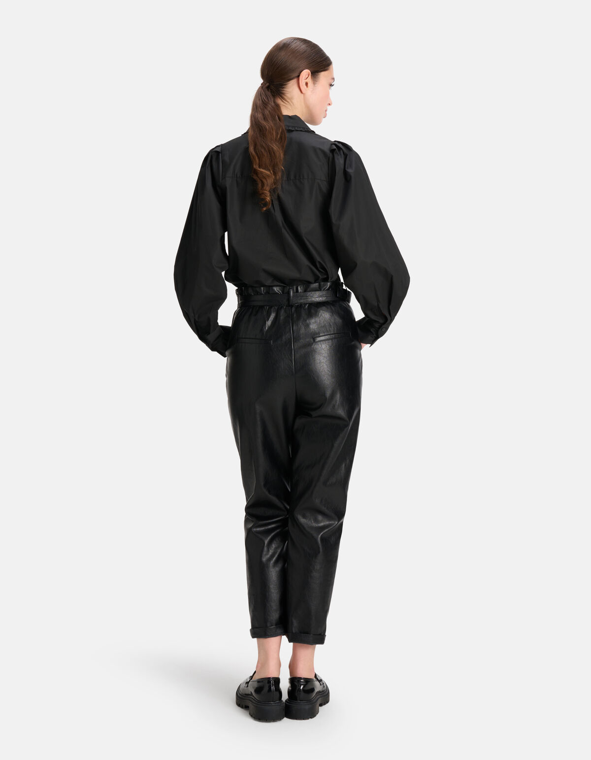 Strass Detail Blouse Zwart SHOEBY WOMEN