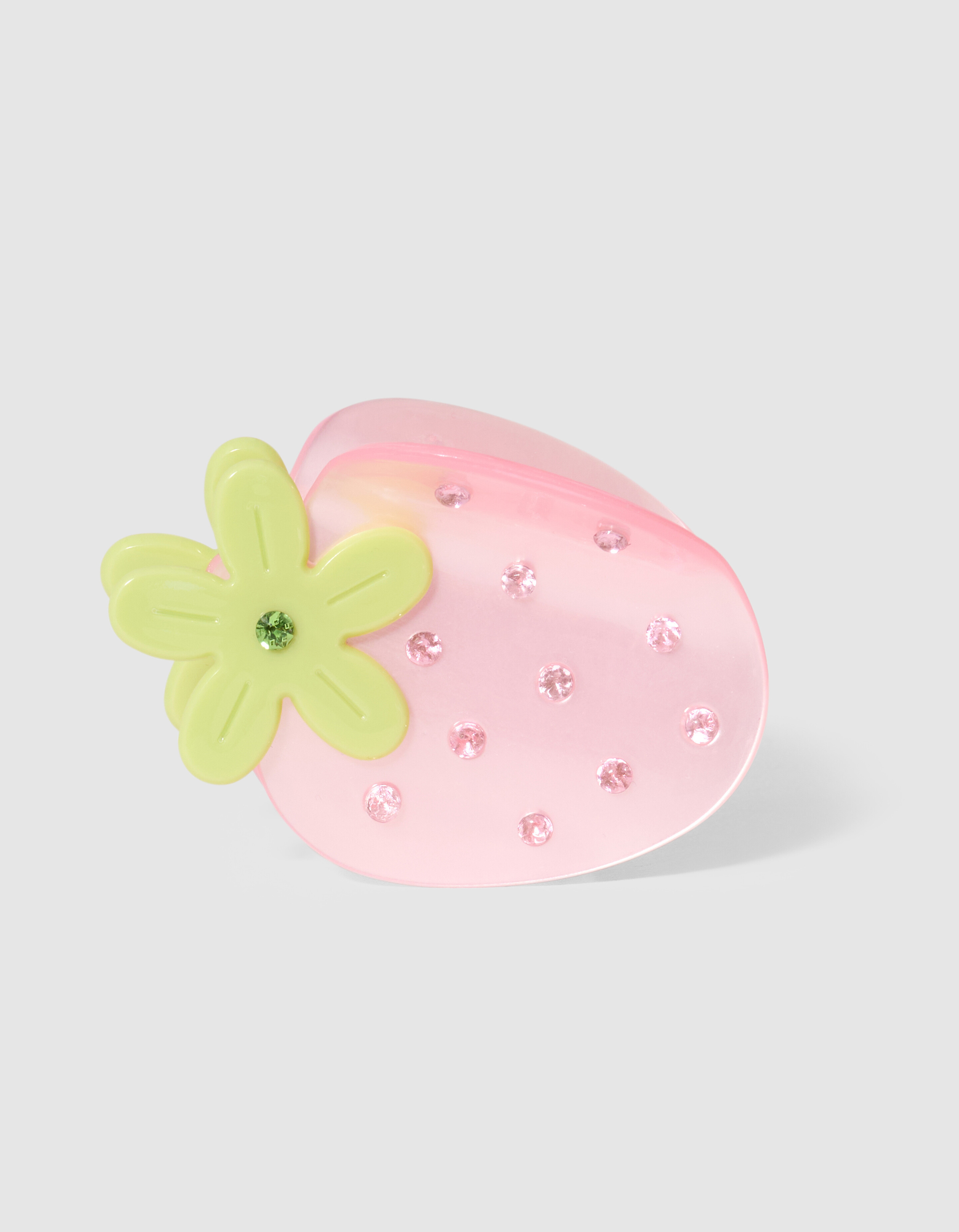 Strawberry Strass Haarclip Lichtroze SHOEBY ACCESSOIRES