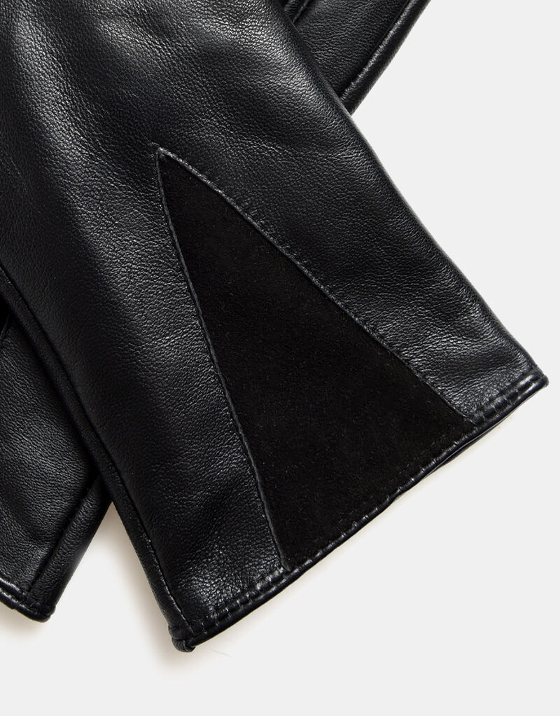 Fem Leren Handschoenen