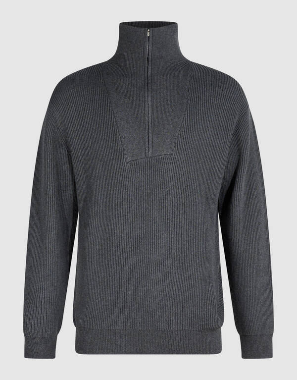 Relaxed Sailor Trui Grijs SHOEBY MEN