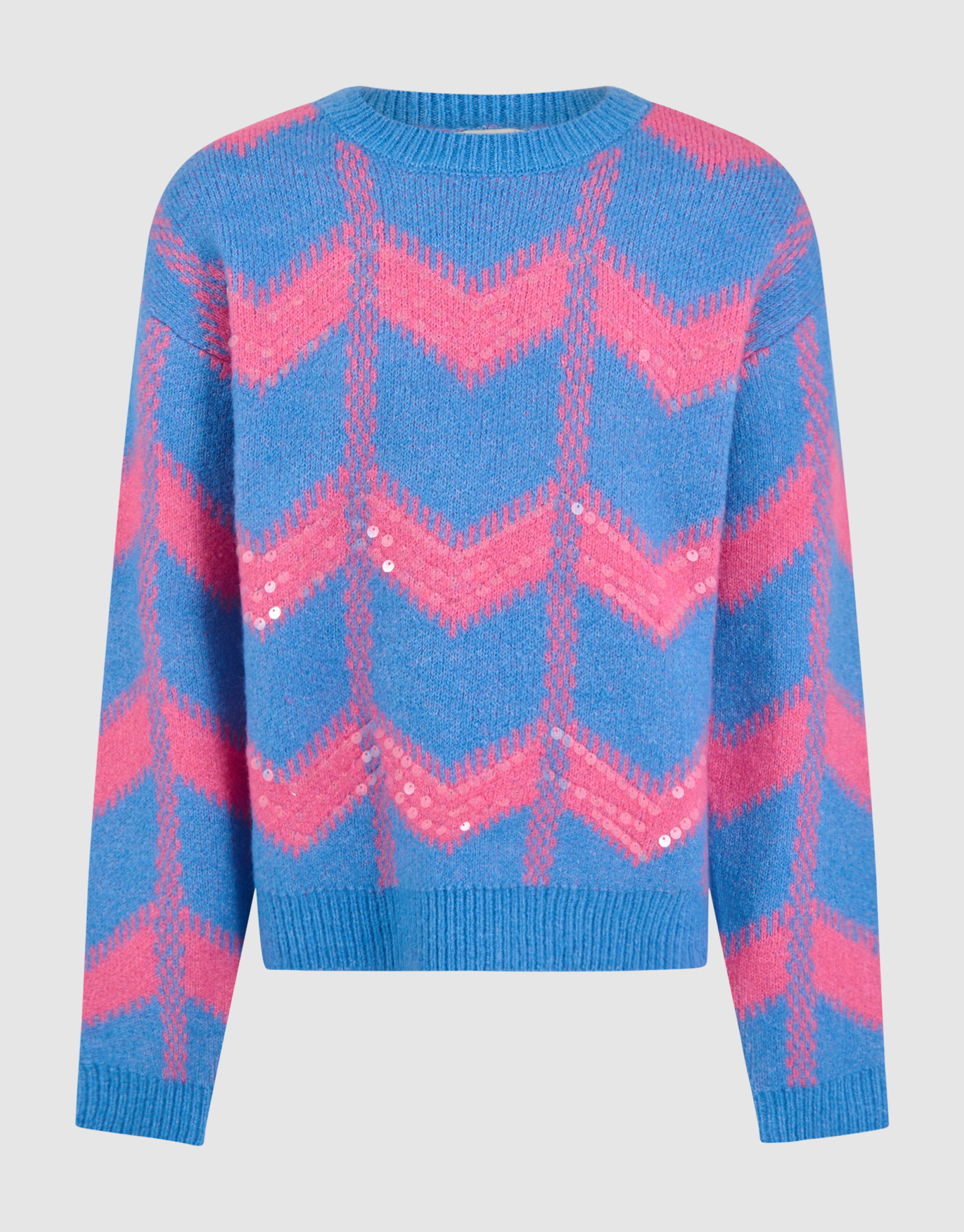Sequin Trui Blauw SHOEBY GIRLS