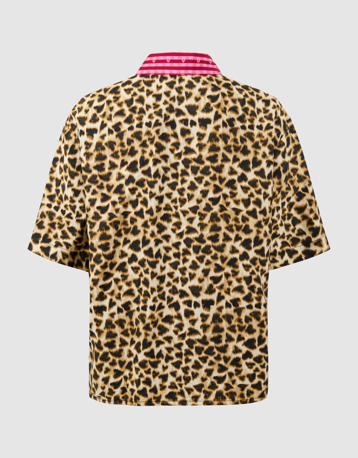 Mix Leopard Blouse Lichtbruin SHOEBY GIRLS
