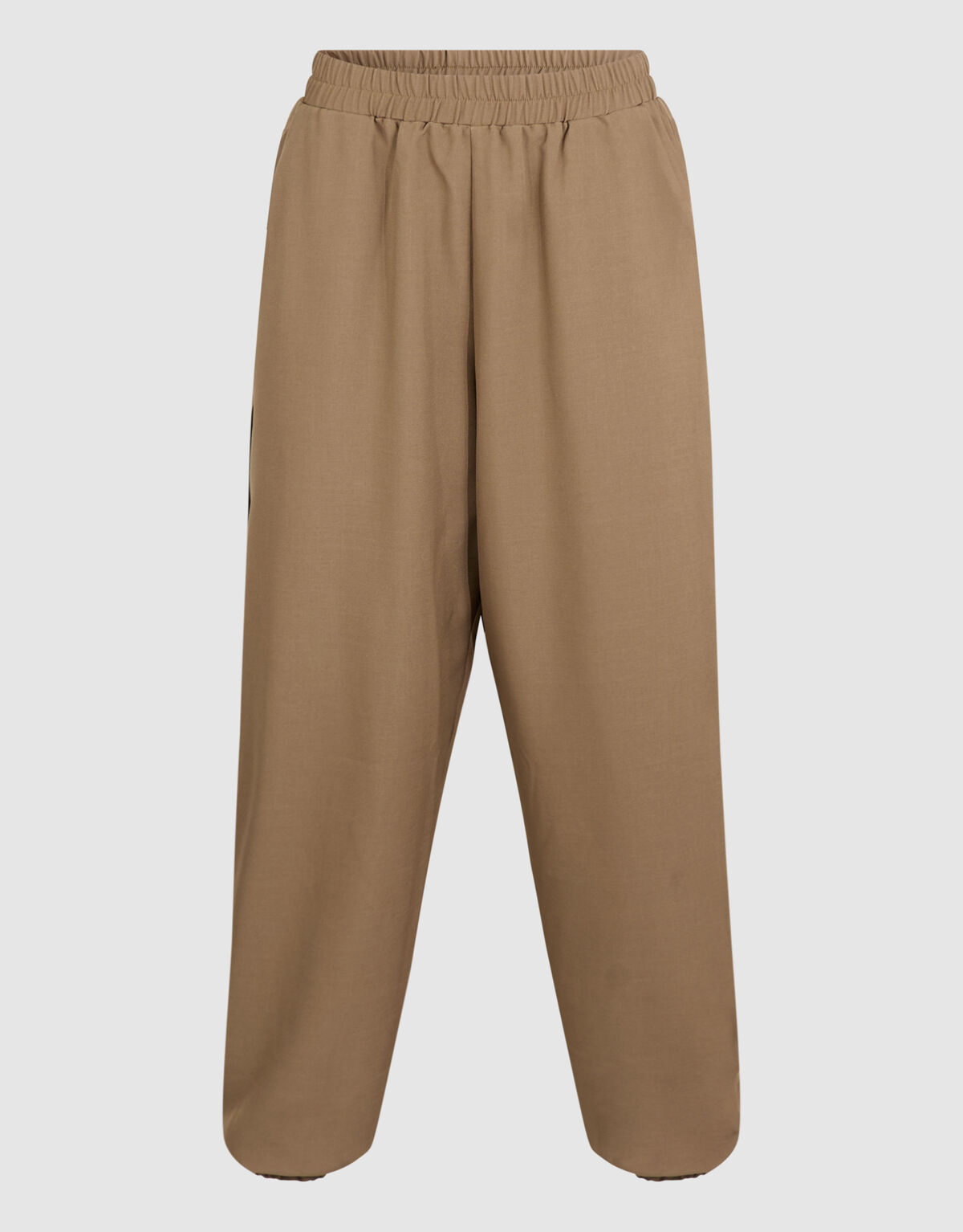 Pleat Balloon Fit Broek Bruin SHOEBY WOMEN