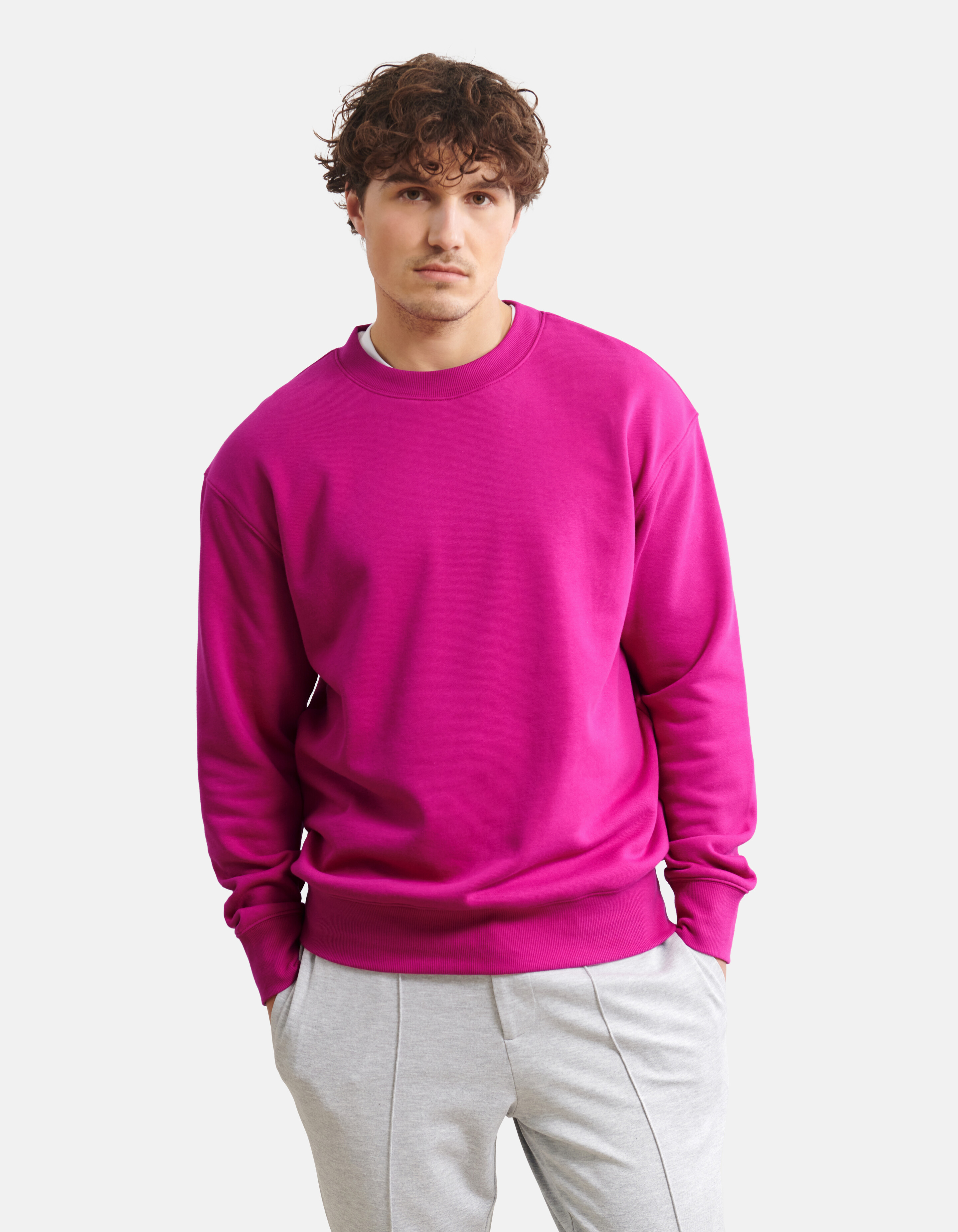 Sweater Donkerroze SHOEBY MEN