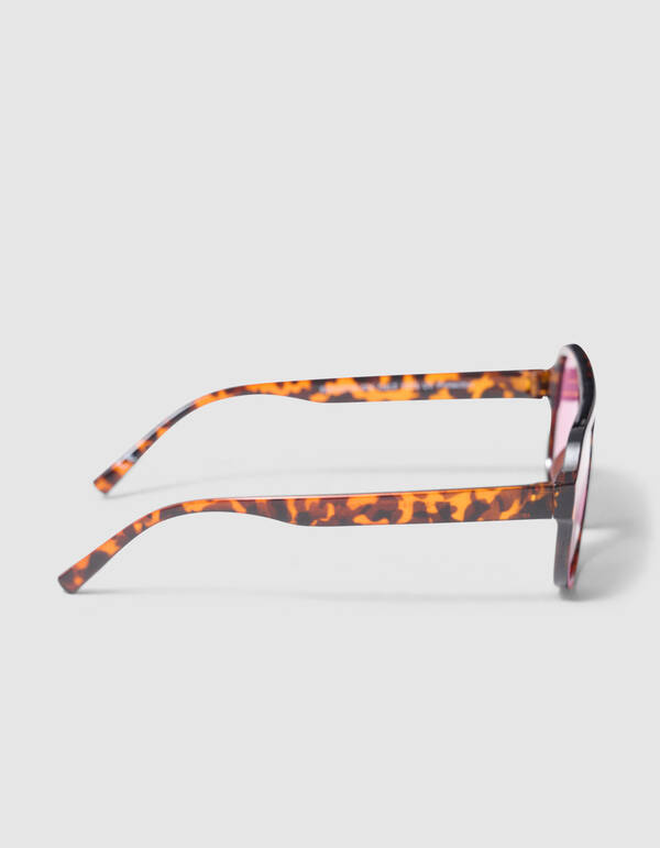 Aviator Zonnebril Roze/Bruin SHOEBY GIRLS