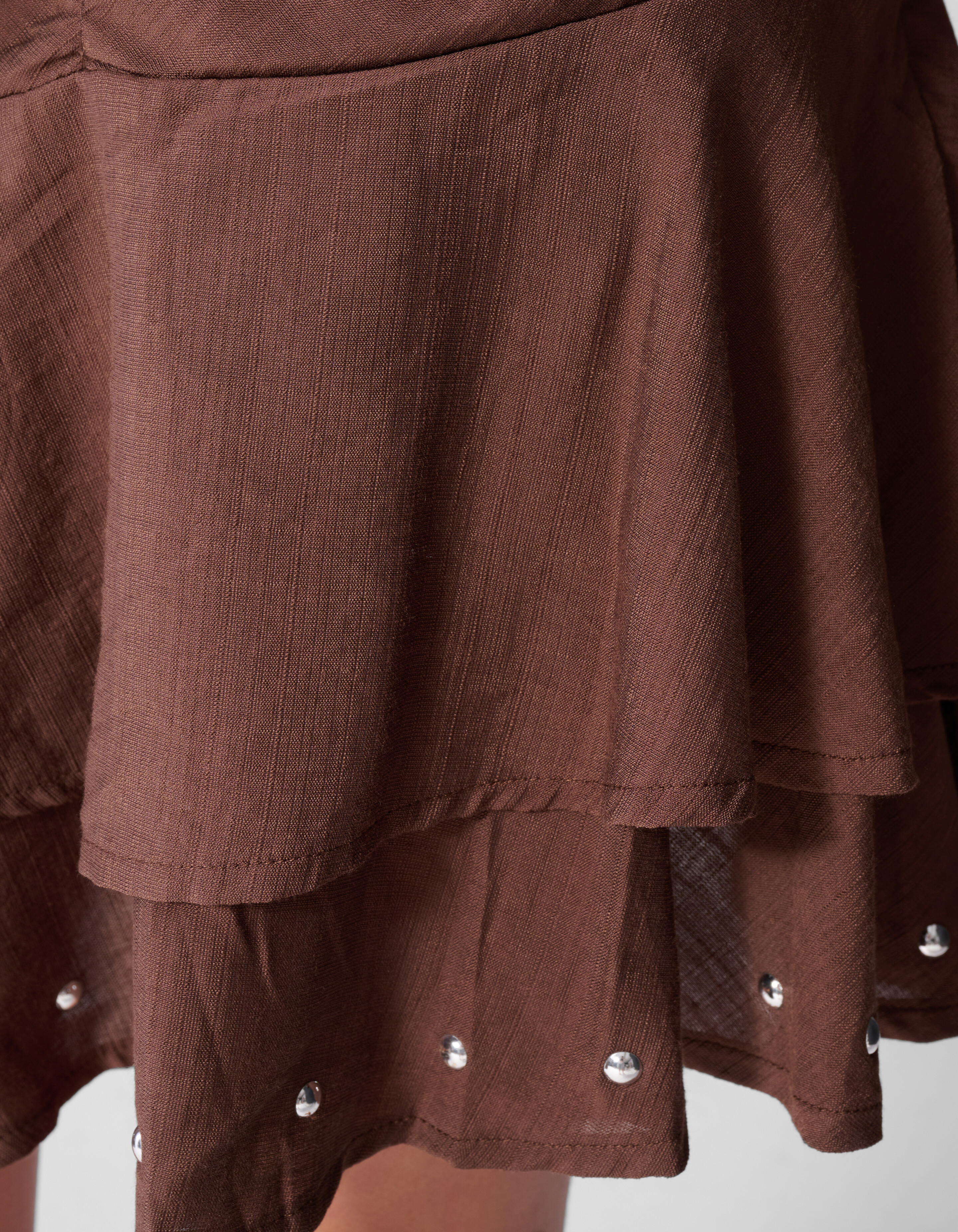 Solid Stud Rok Bruin SHOEBY GIRLS