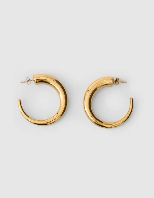 Big Hoop Oorbellen Goud SHOEBY ACCESSOIRES