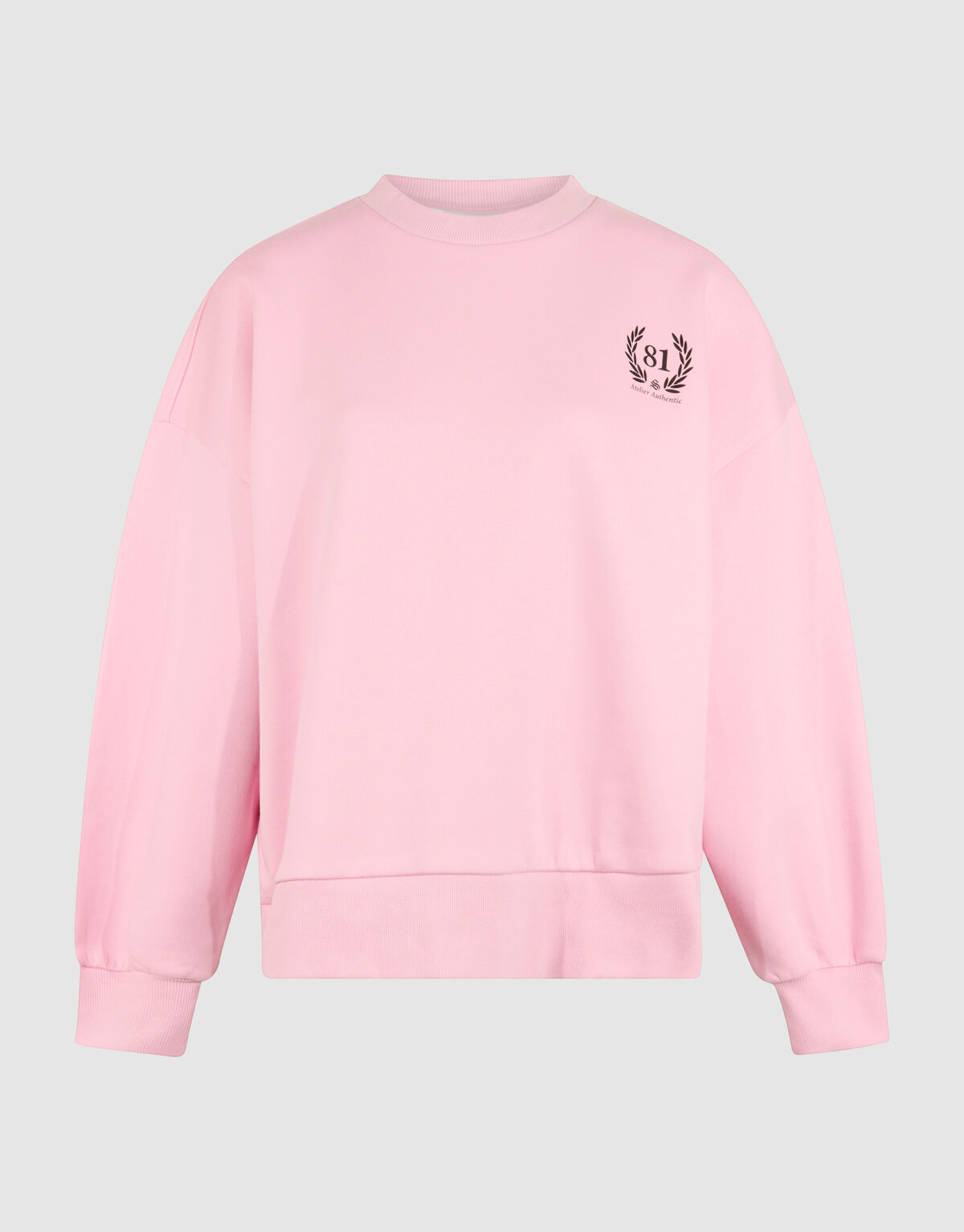 Social Club Artwork Sweater Roze SHOEBY WOMEN