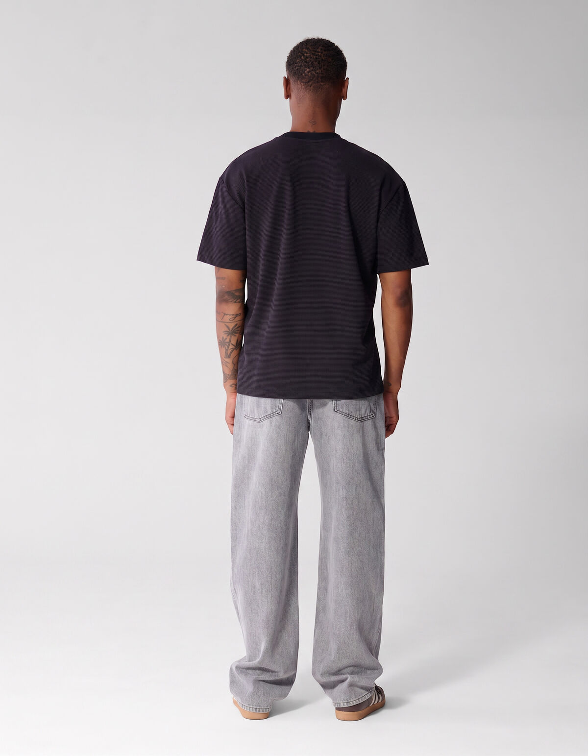 Honeycomb T-shirt Paars SHOEBY MEN