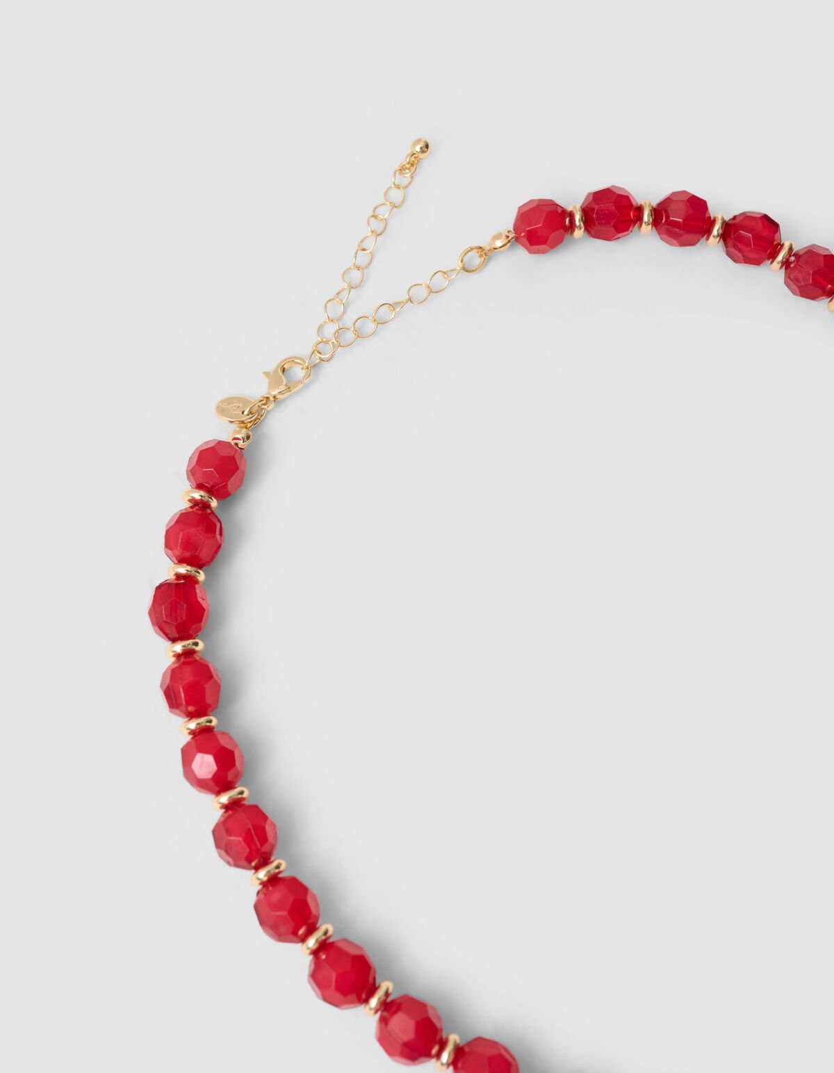 Beaded Starfish Ketting Rood SHOEBY ACCESSOIRES