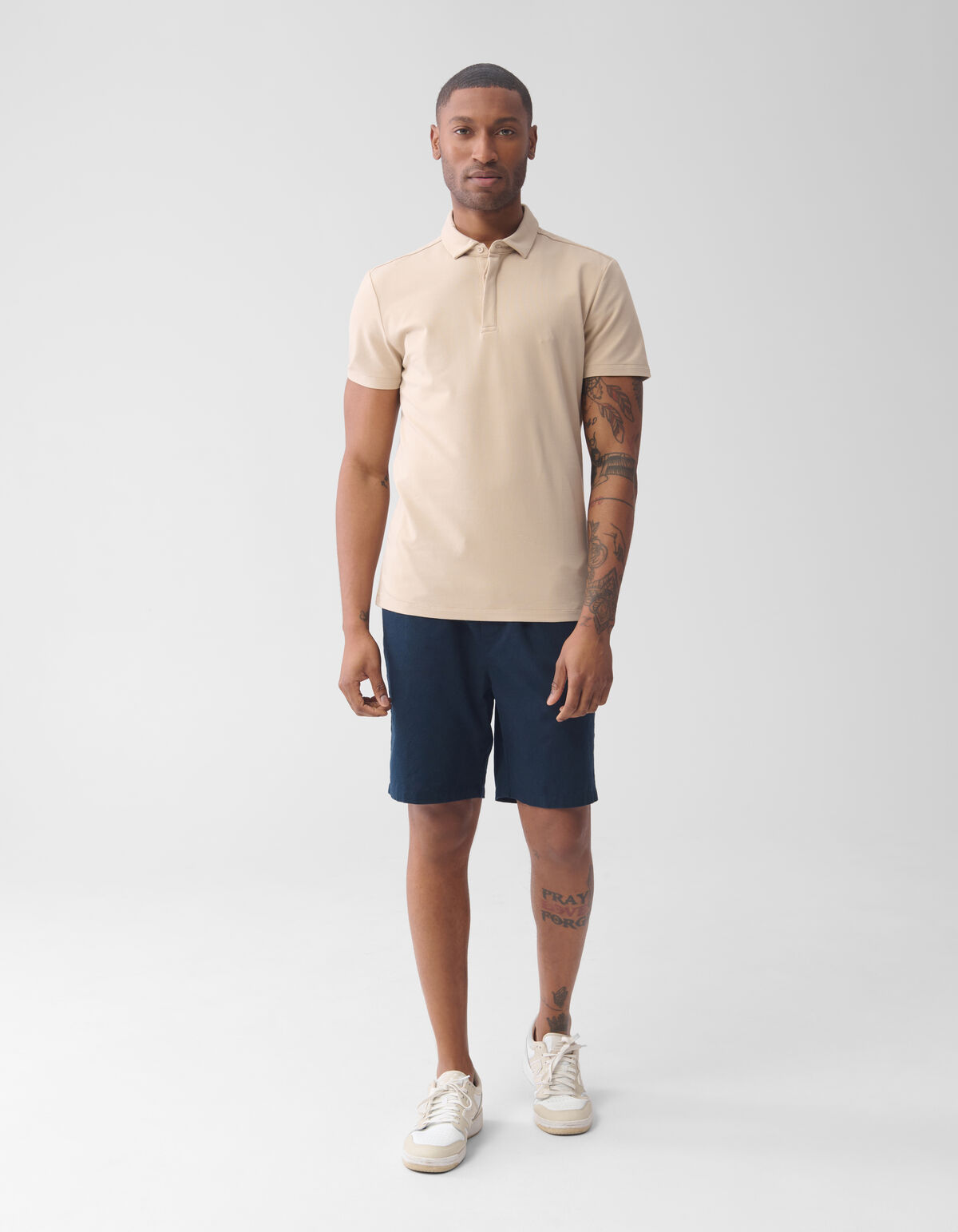 Jersey Polo Zand SHOEBY MEN