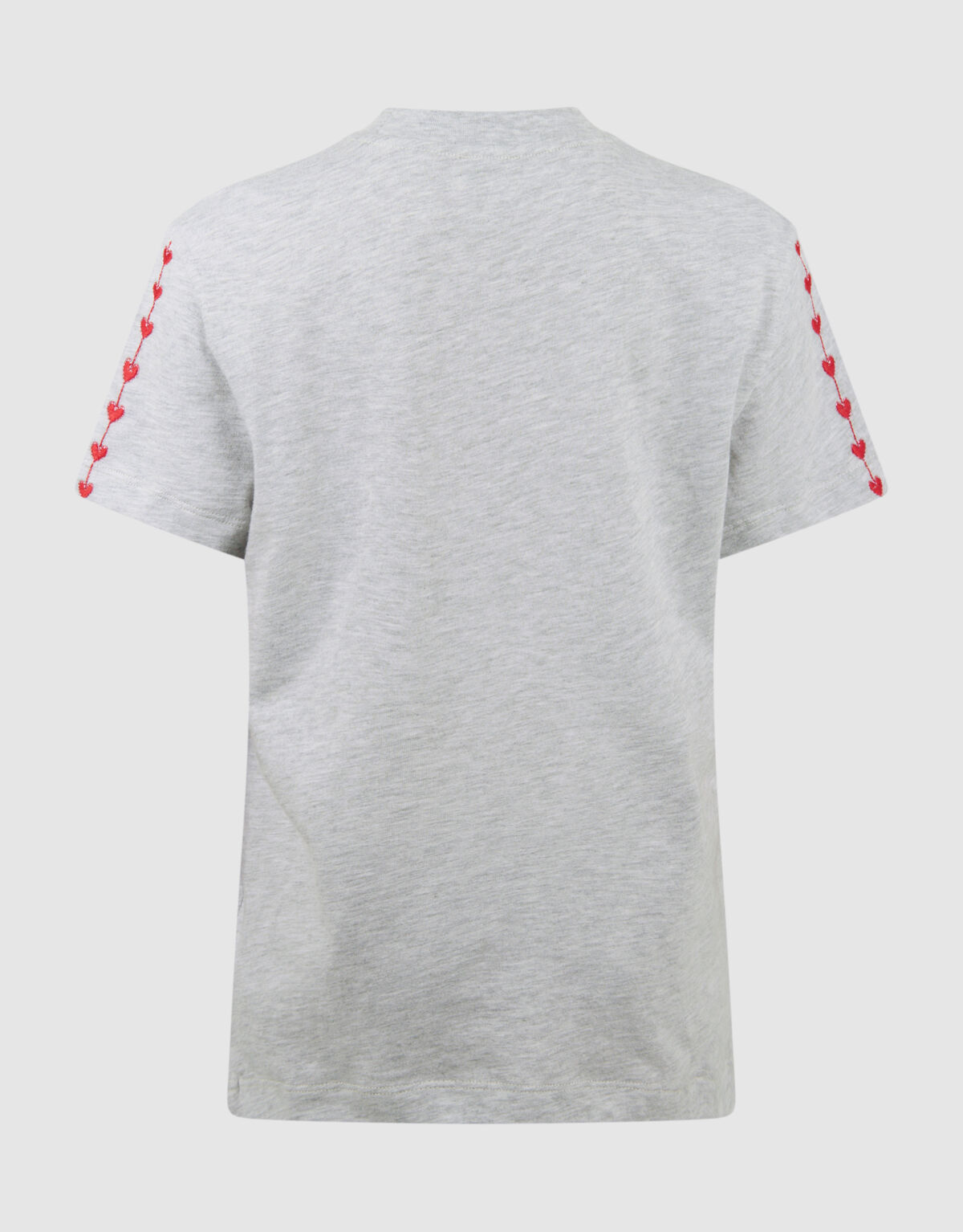 Heart Artwork T-shirt Lichtgrijs SHOEBY GIRLS