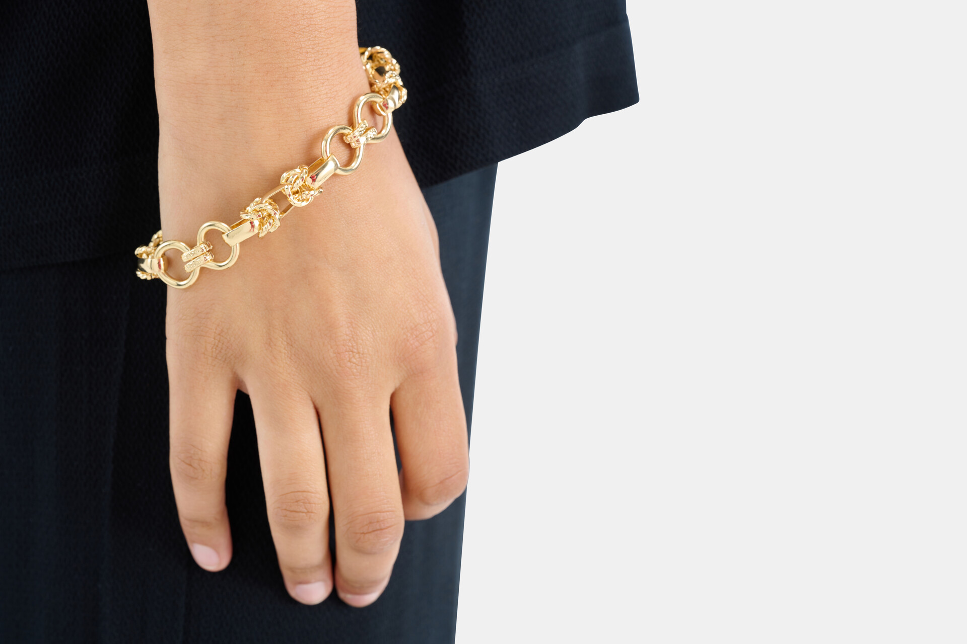 Big Golden Armband ACCESSOIRES SHOEBY