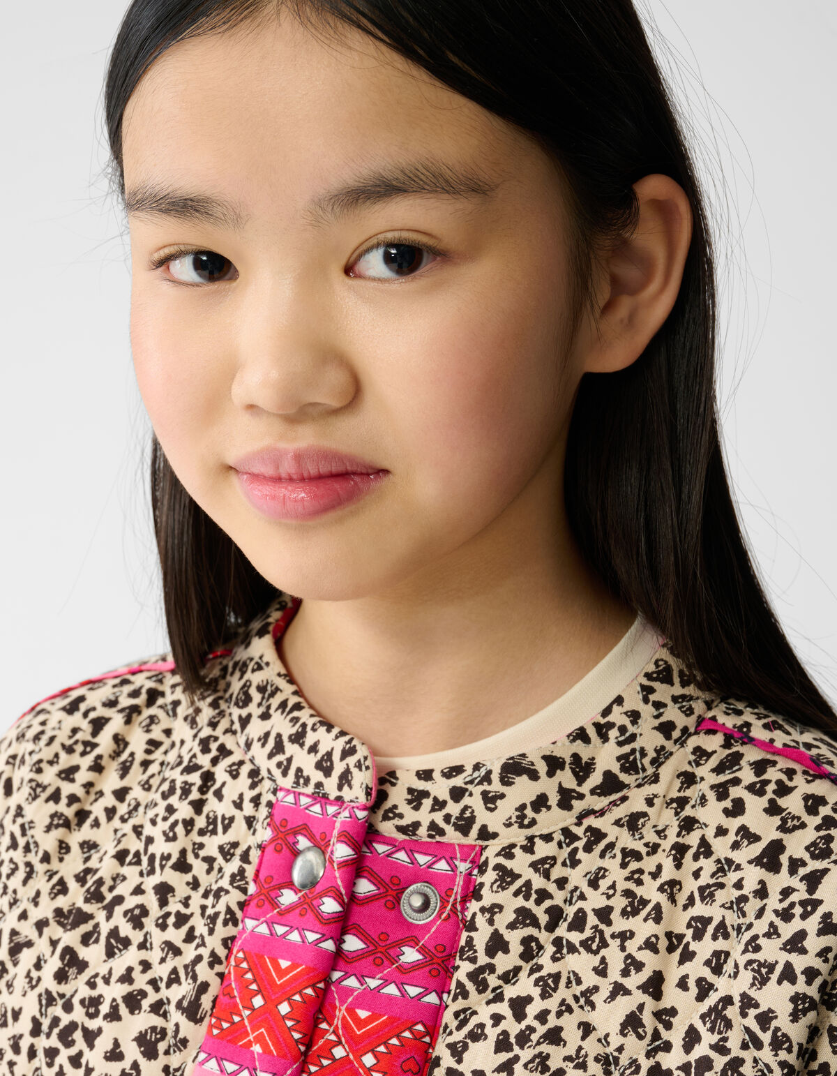 Leopard Stitched Jack Lichtbruin SHOEBY GIRLS