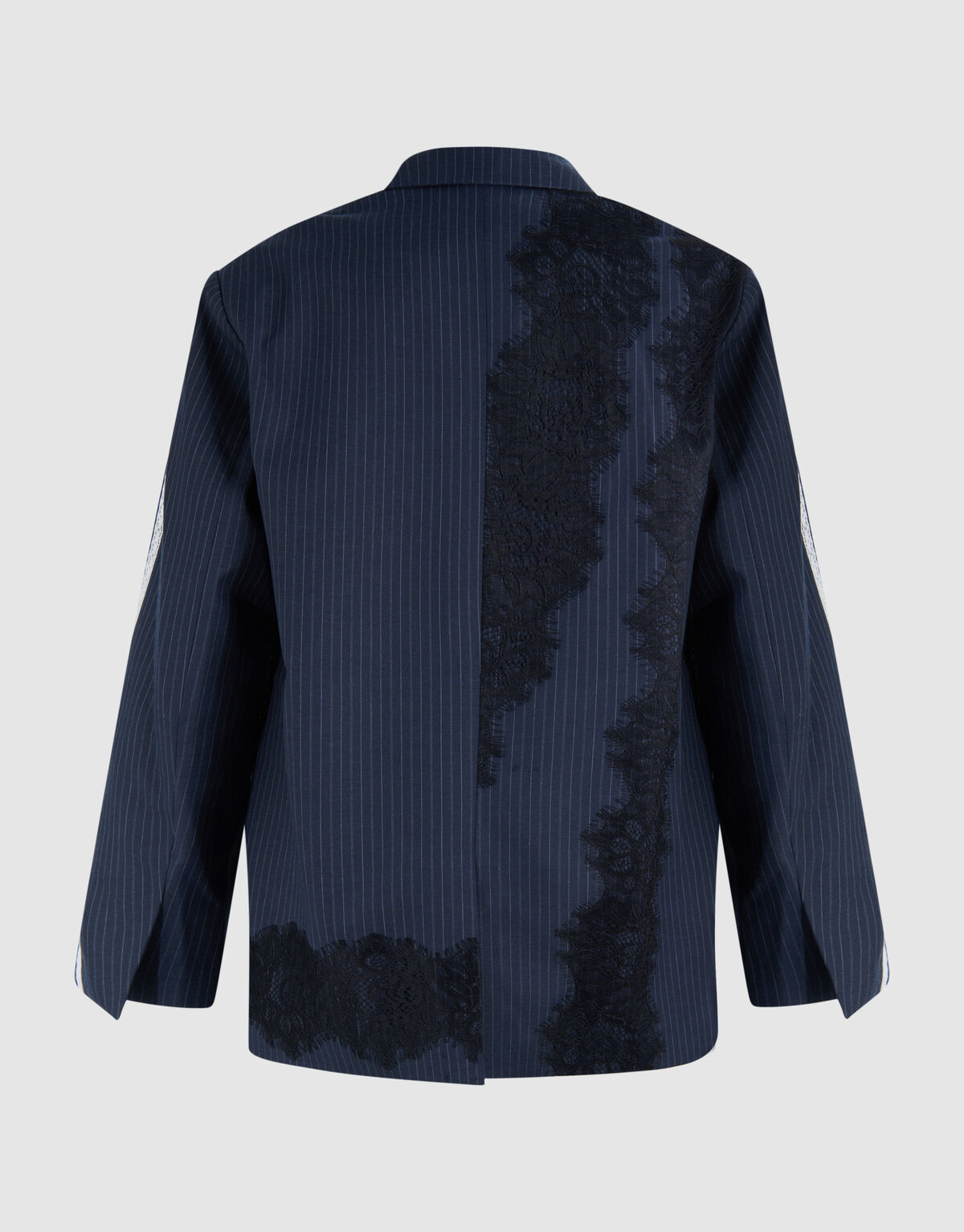 Oversized Kanten Blazer Donkerblauw SHOEBY WOMEN