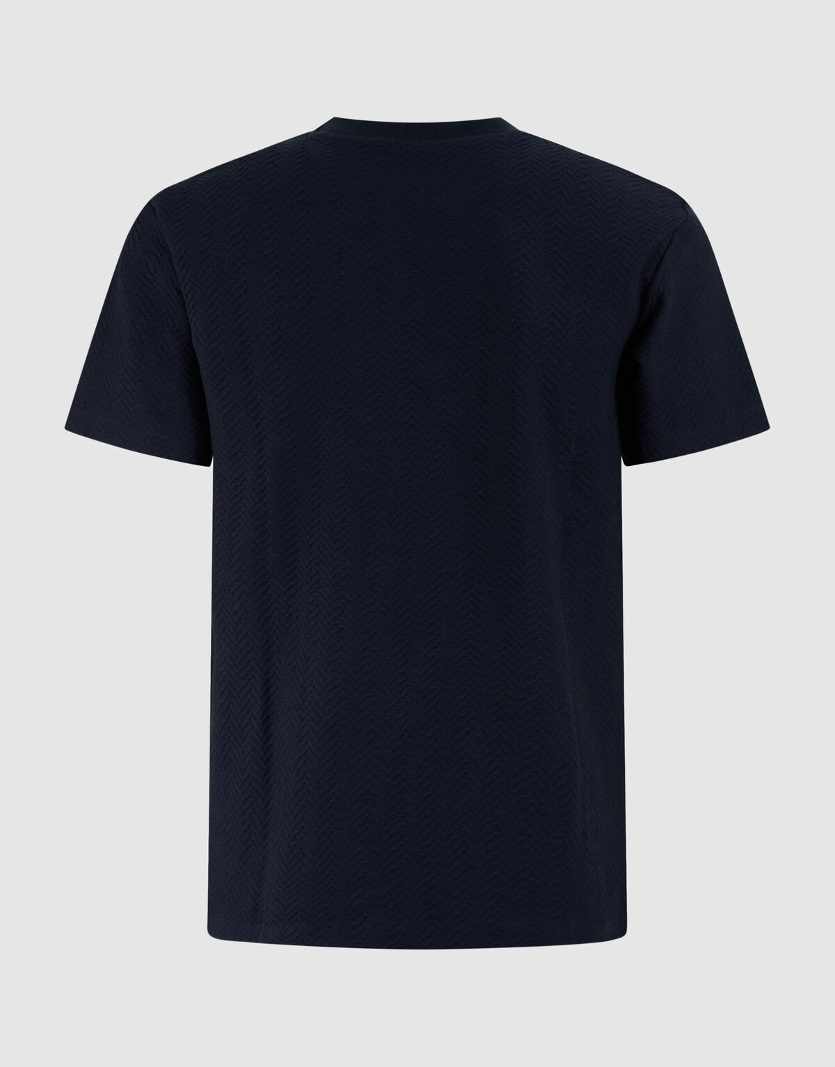 Jacquard T-shirt Donkerblauw SHOEBY MEN