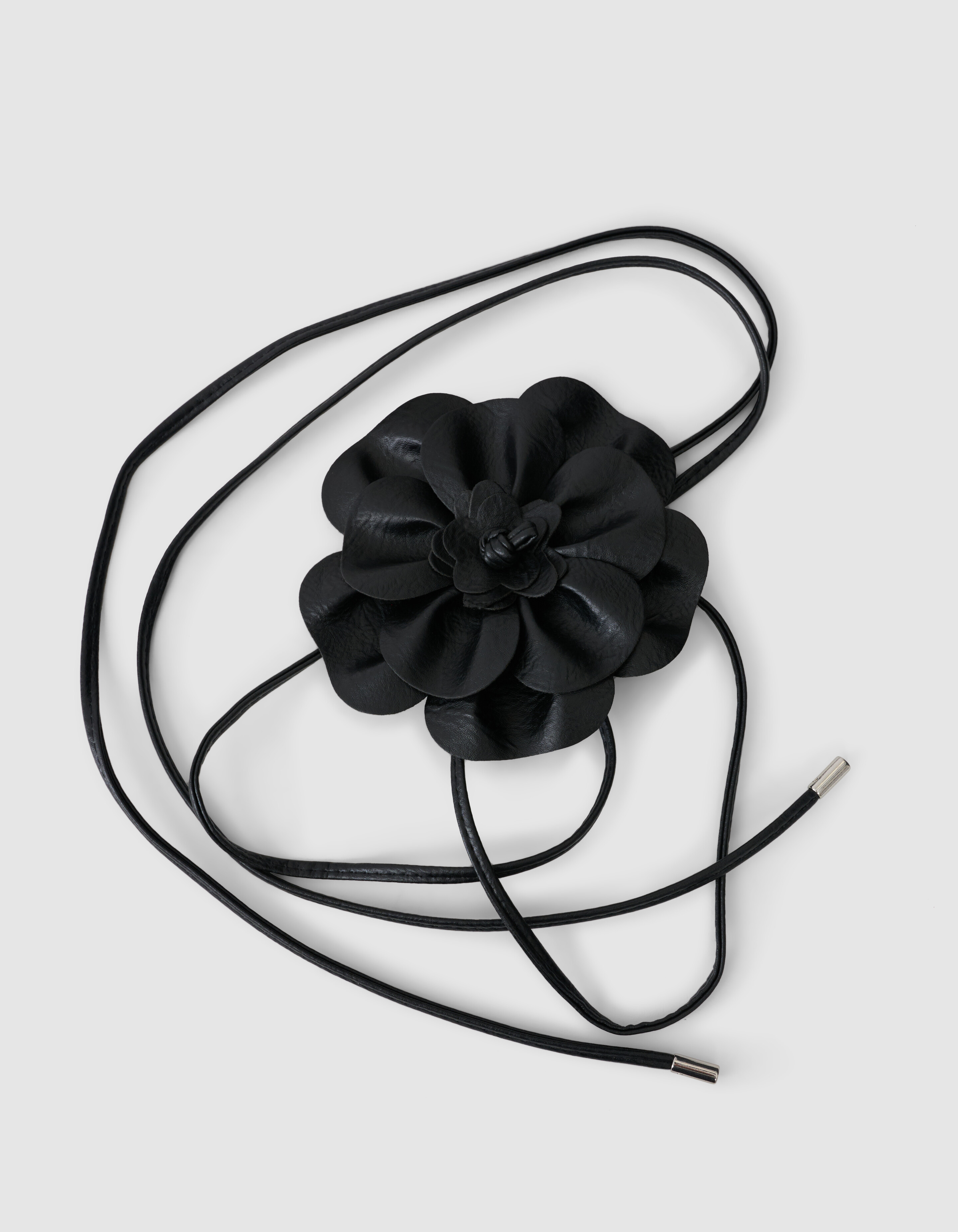 Flower Strap Riem Zwart SHOEBY ACCESSOIRES