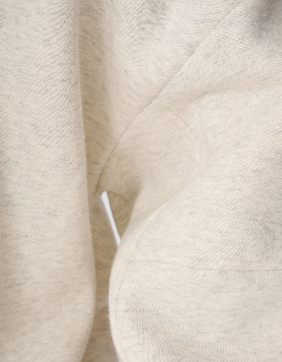 Oversized One Shoulder Sweater Lichtgrijs SHOEBY WOMEN