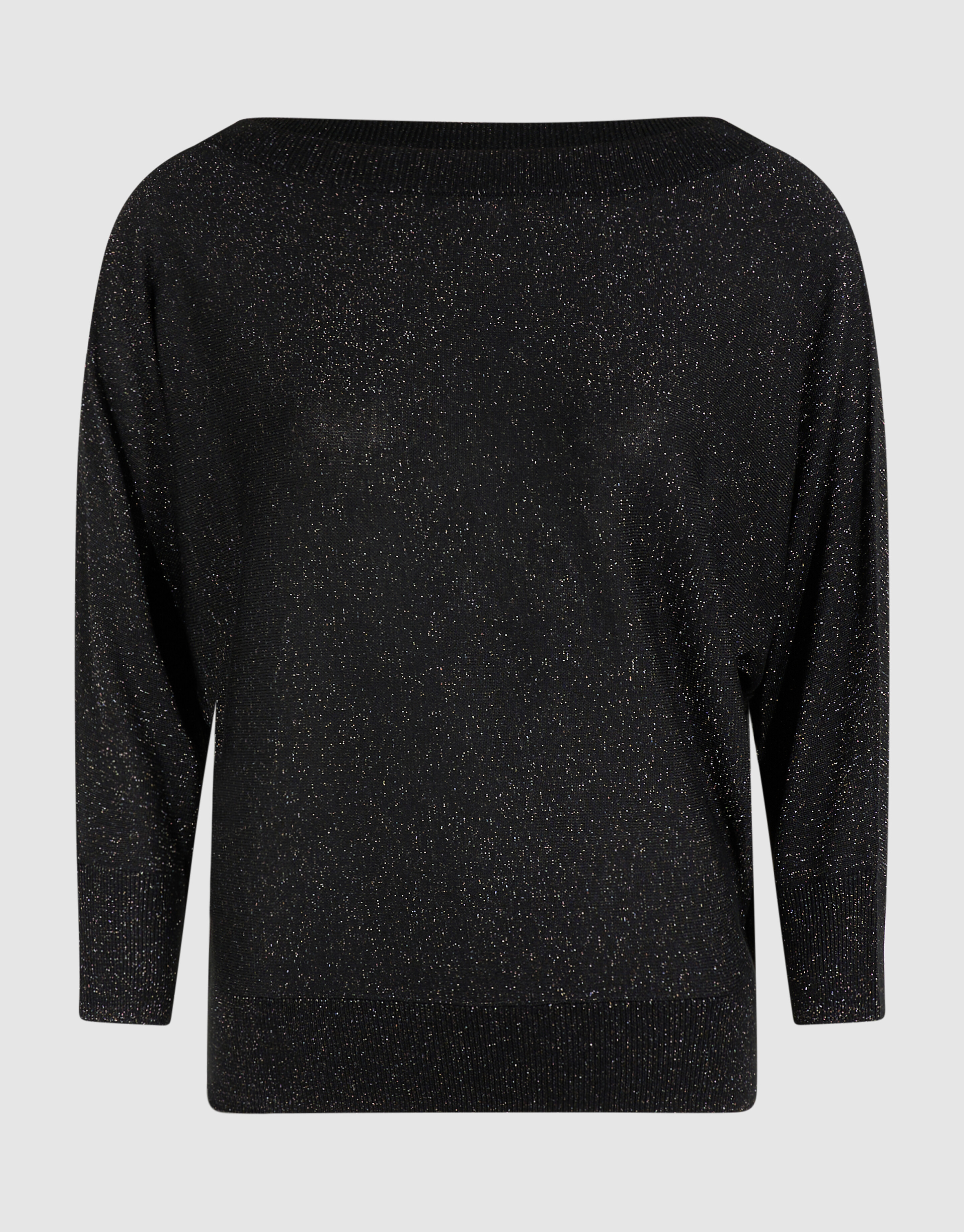 Glitter Vleermuis Trui Zwart SHOEBY WOMEN