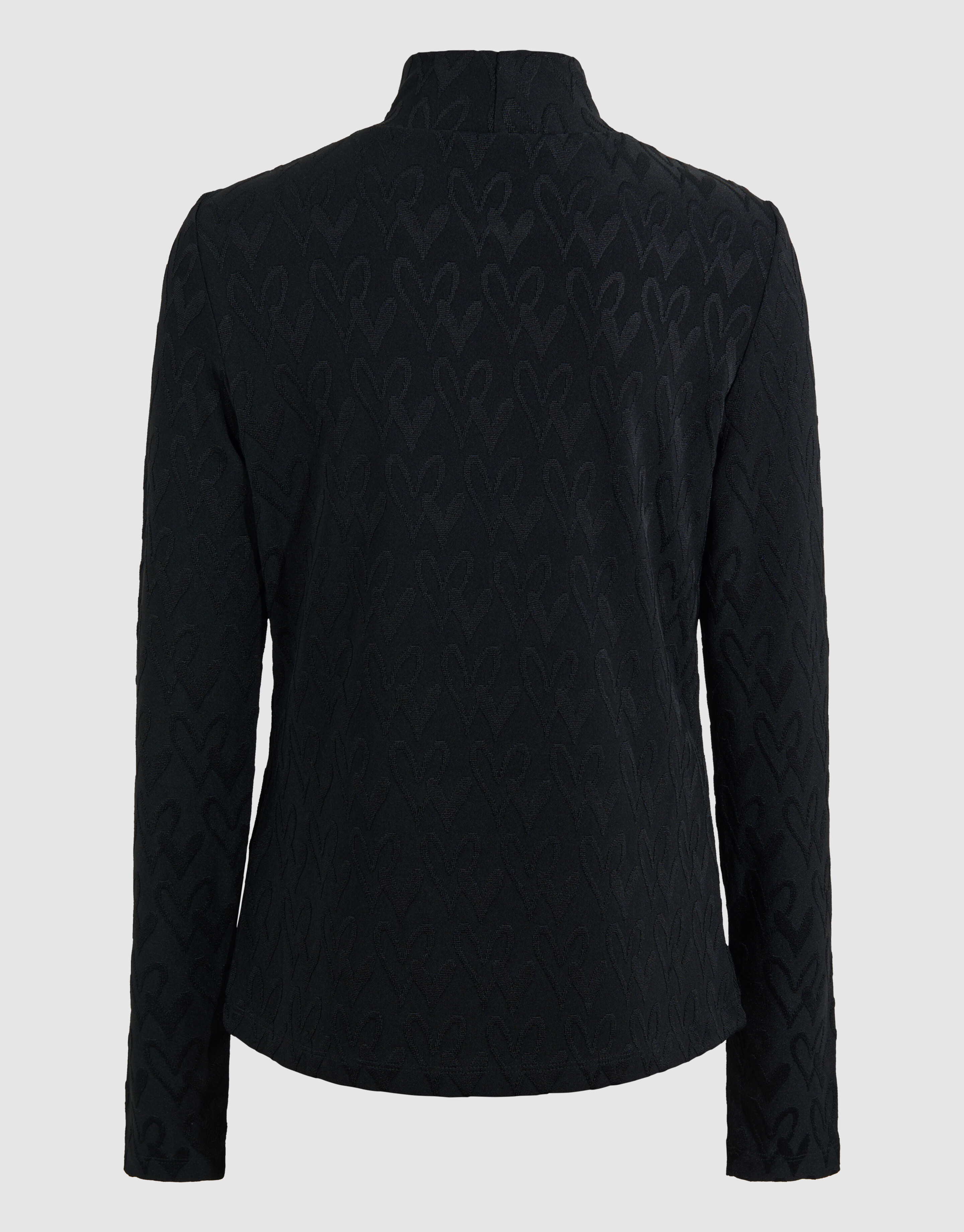 All-Over Heart Top Zwart SHOEBY GIRLS