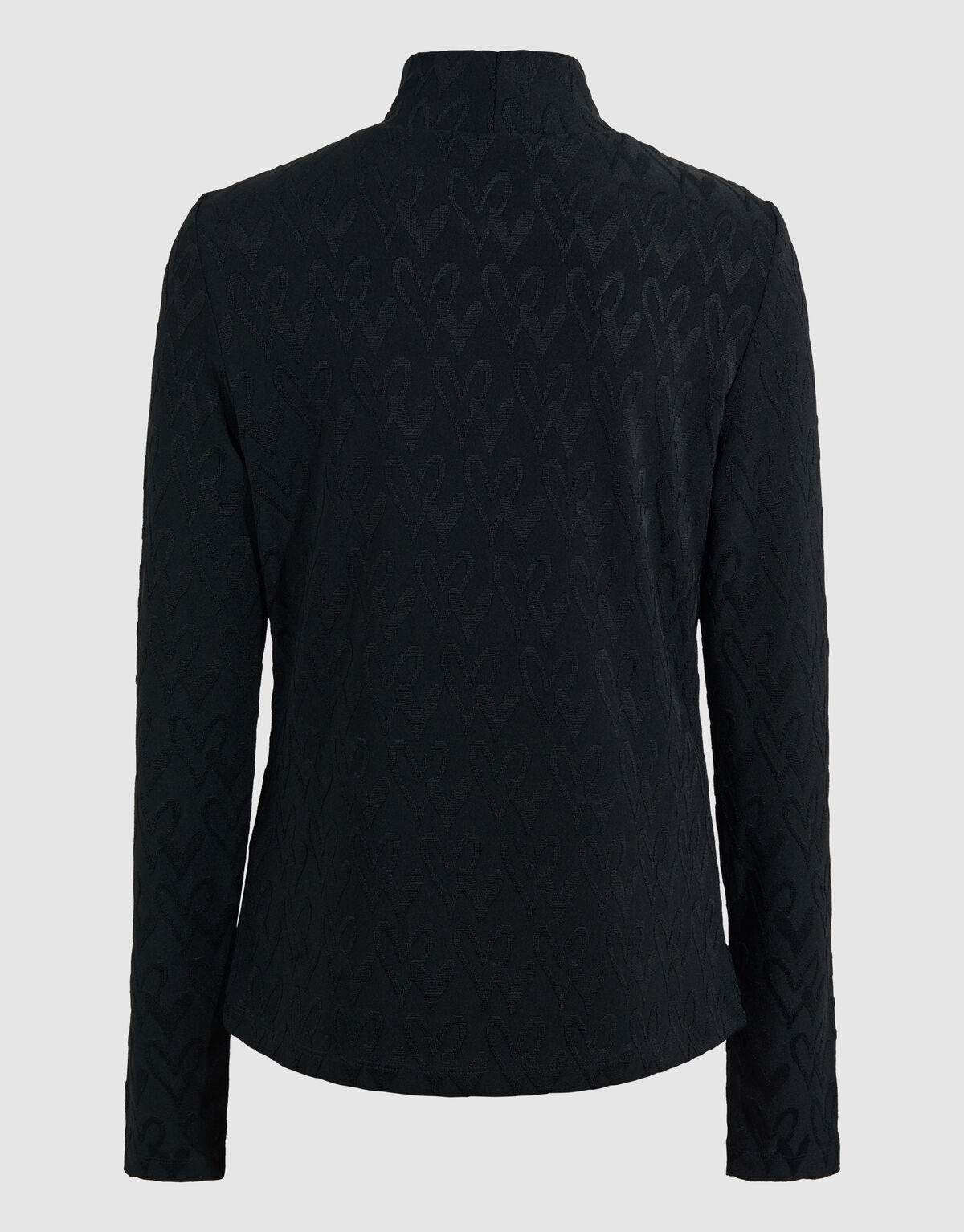 All-Over Heart Top Zwart SHOEBY GIRLS