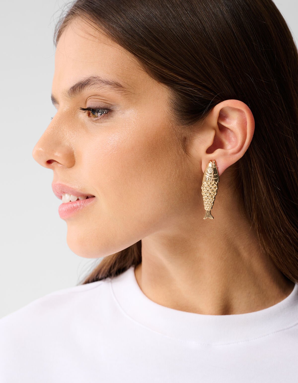 Vis Oorbellen Goud SHOEBY ACCESSOIRES