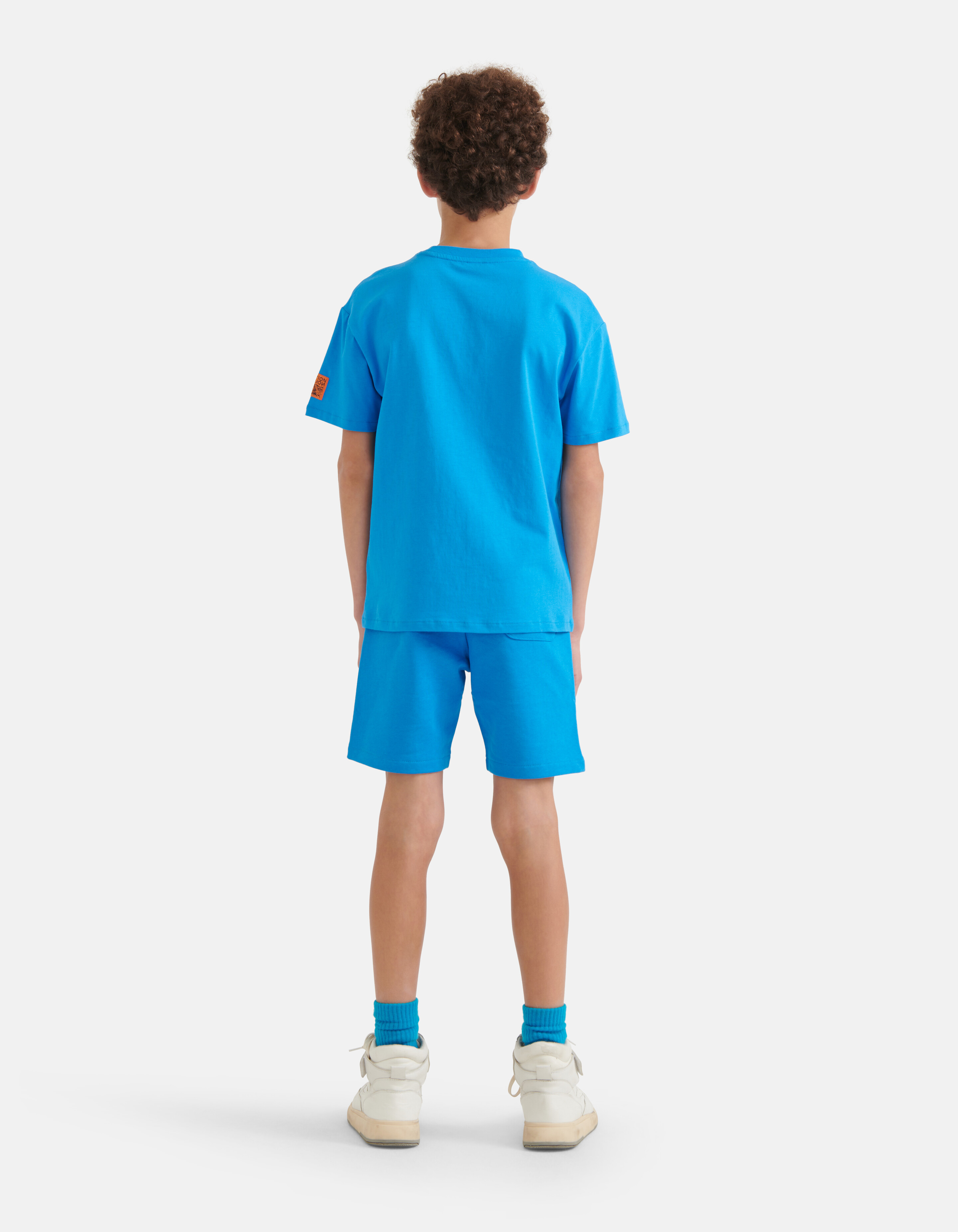 Relaxed Fit T-shirt Blauw SHOEBY BOYS