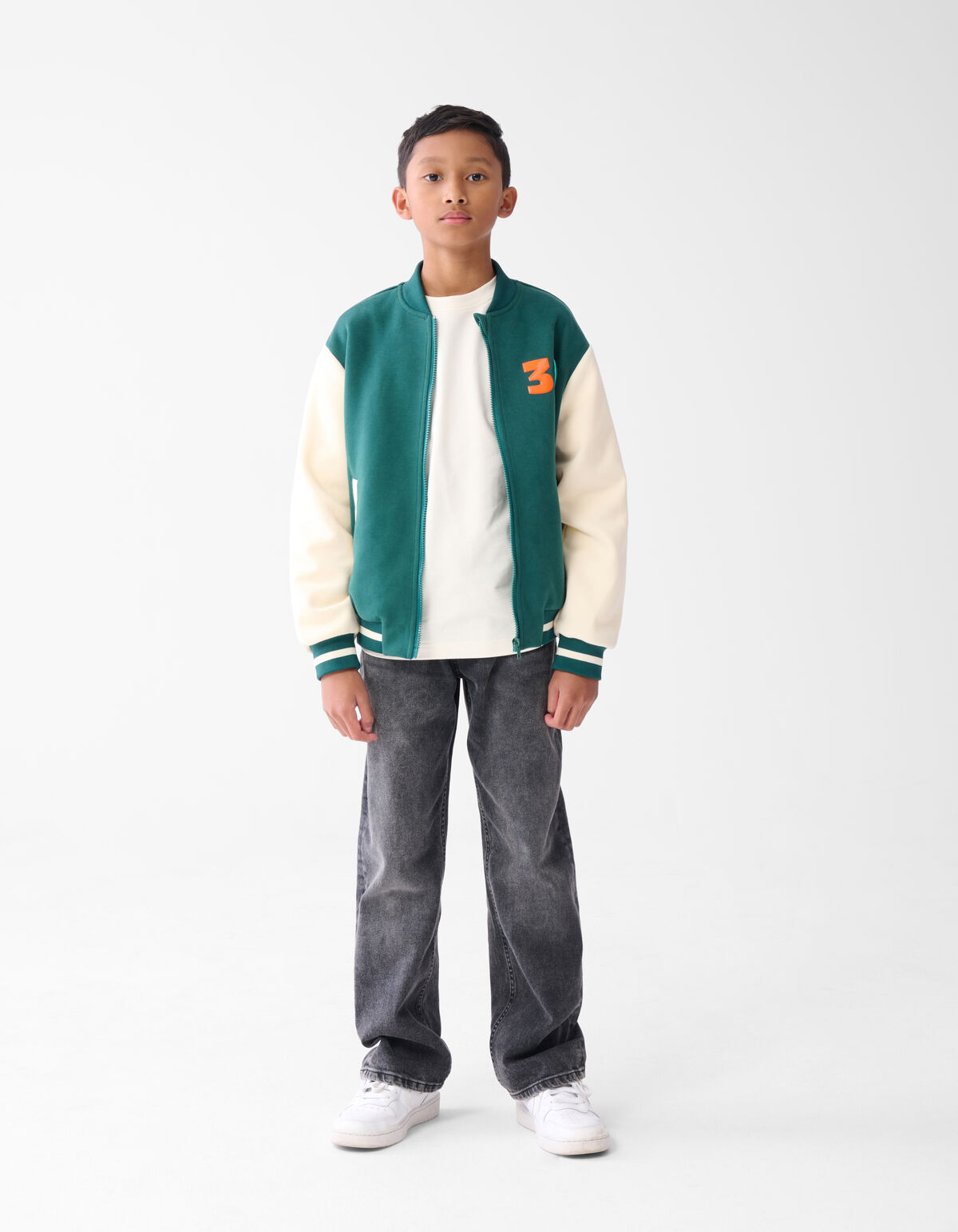 Varsity Bomber Groen SHOEBY BOYS