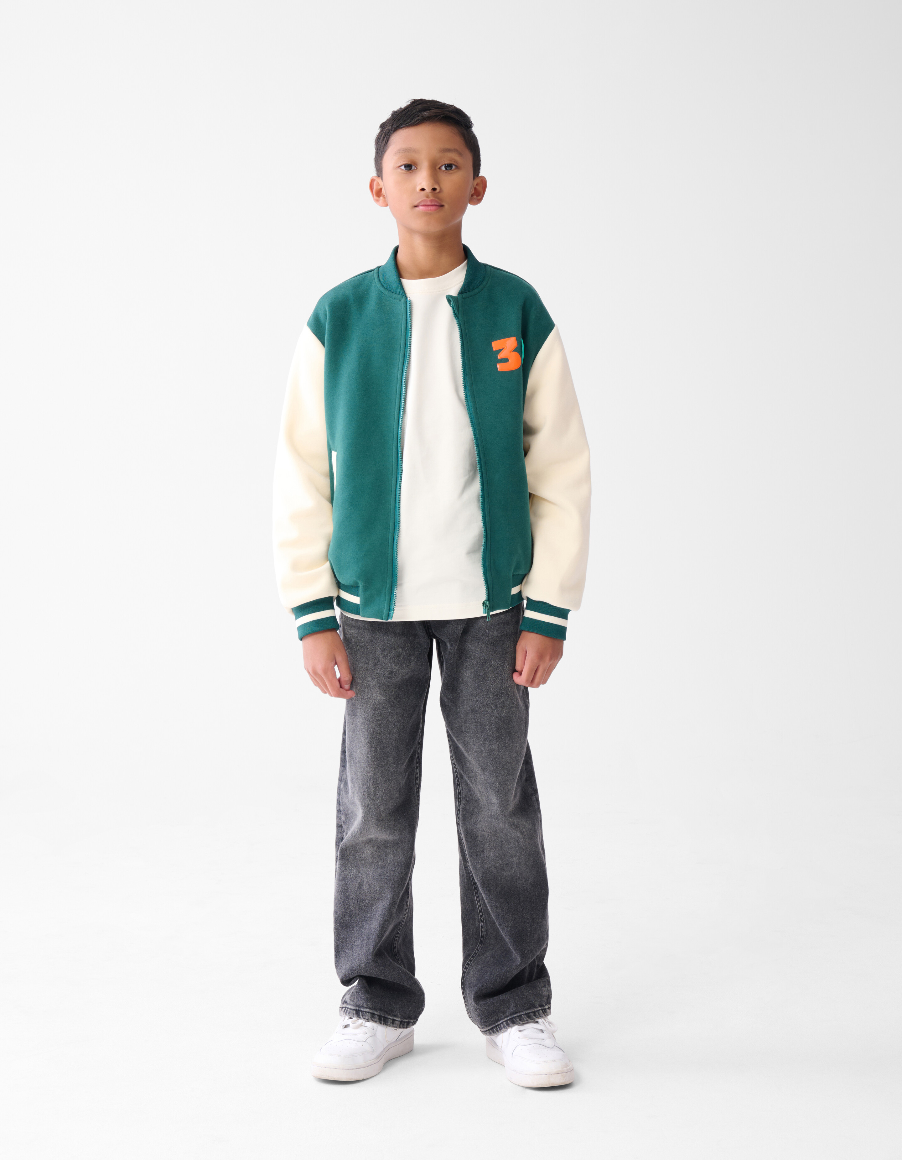 Varsity Bomber Groen SHOEBY BOYS