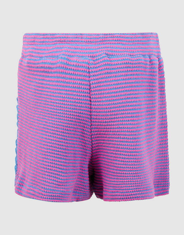 Gebreide Short Roze/Blauw SHOEBY GIRLS