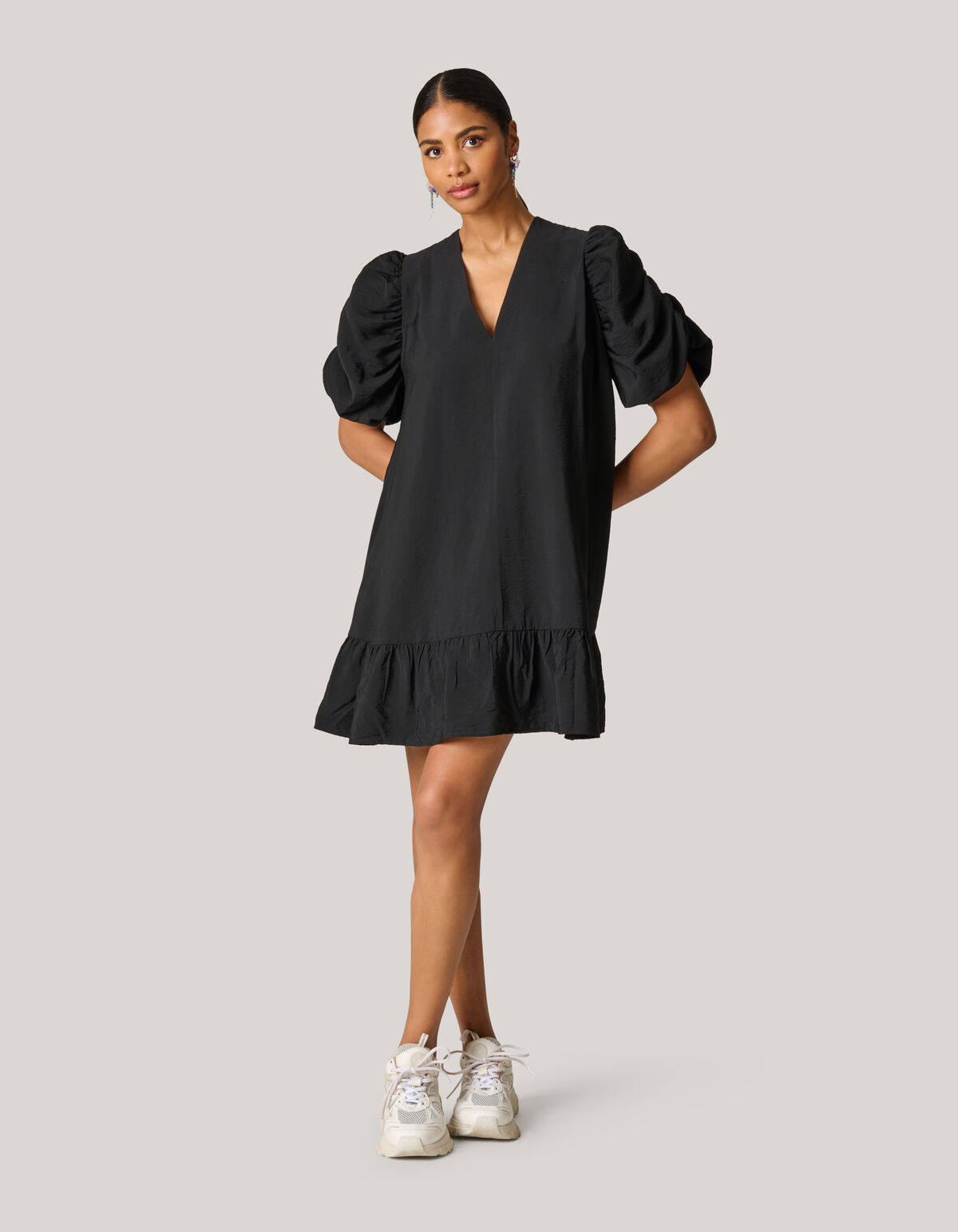 Pofmouw Mini Jurk Zwart SHOEBY WOMEN