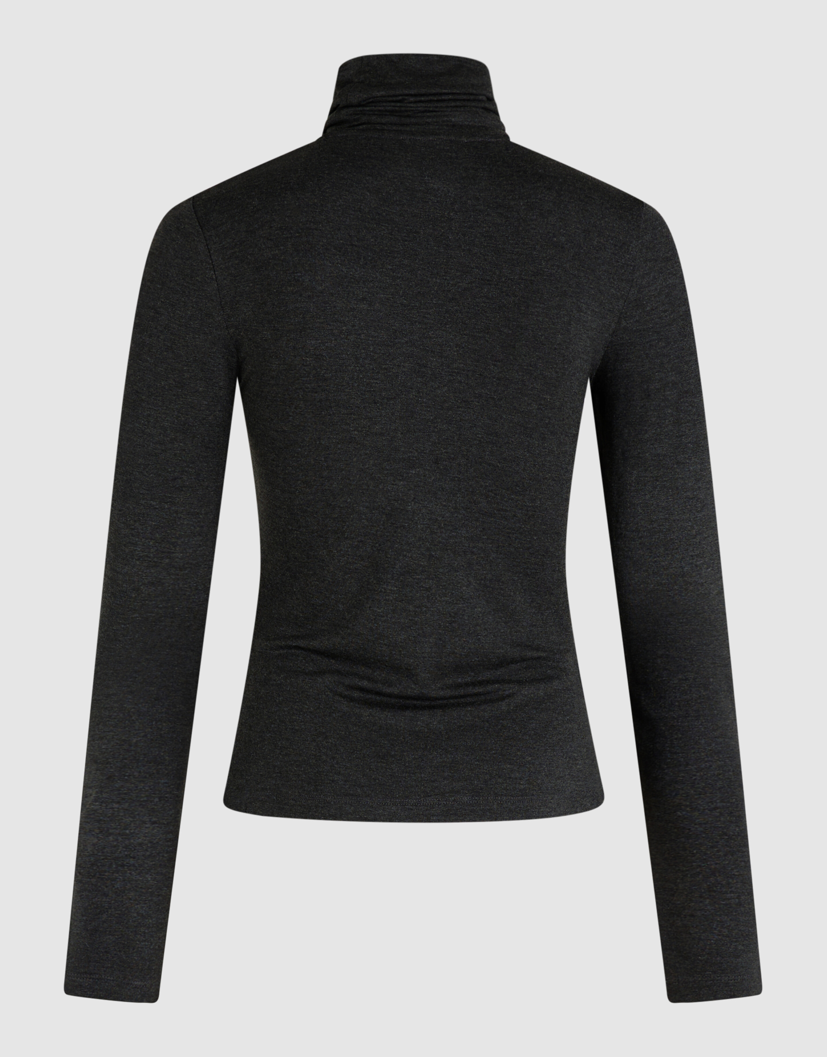 Col Neck Longsleeve Zwart SHOEBY WOMEN