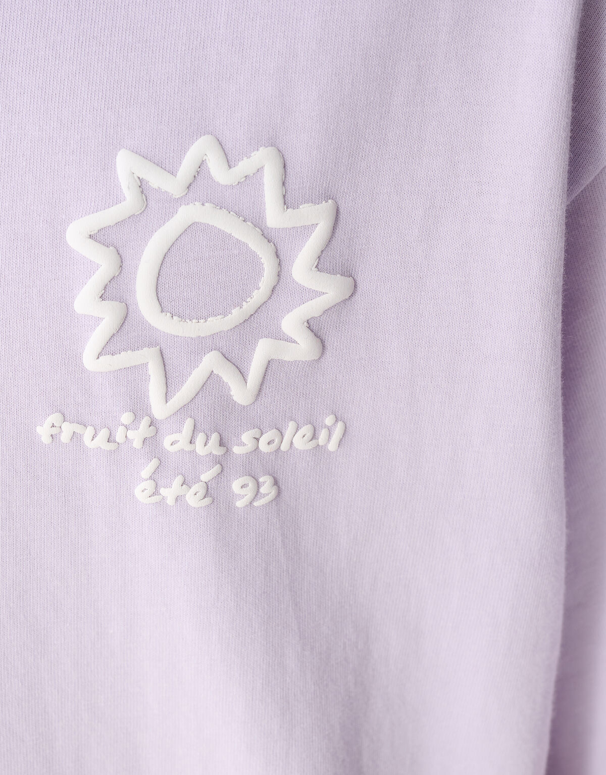 Soleil Artwork T-shirt Lichtpaars SHOEBY BOYS