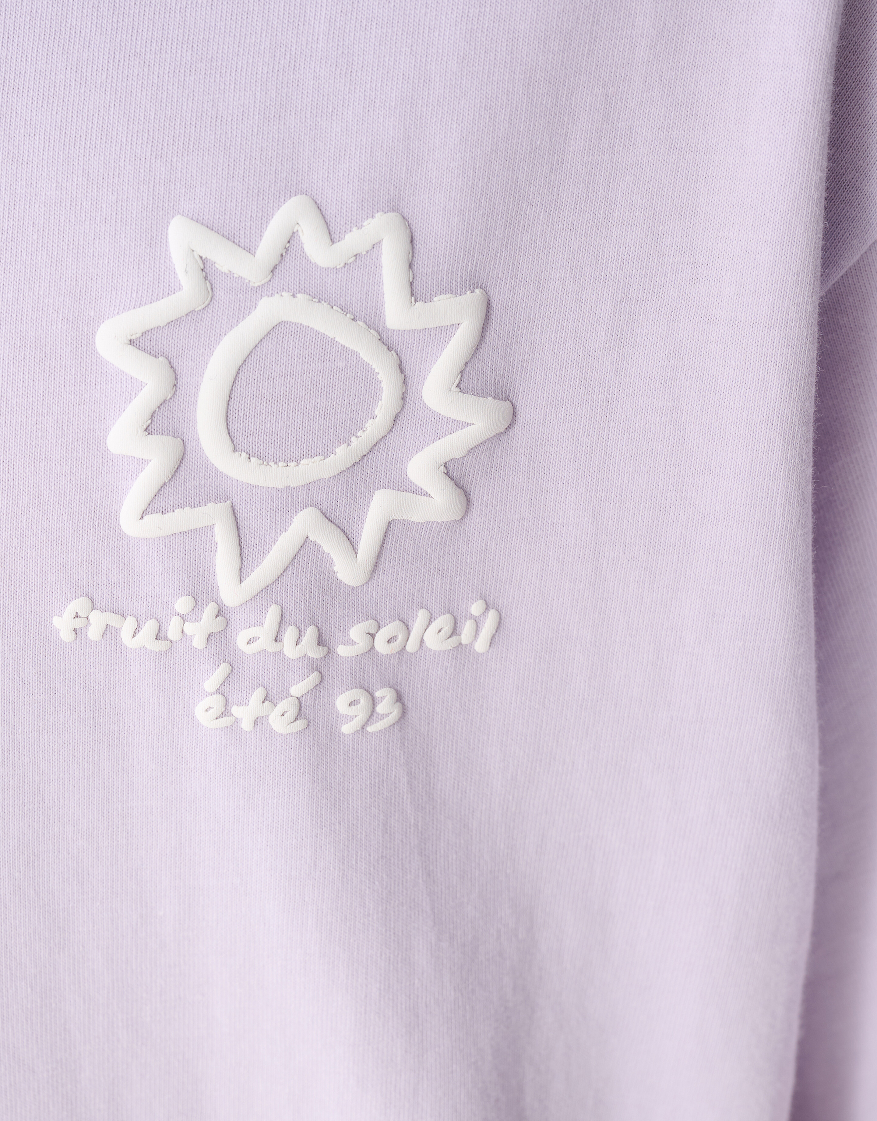 Soleil Artwork T-shirt Lichtpaars SHOEBY BOYS