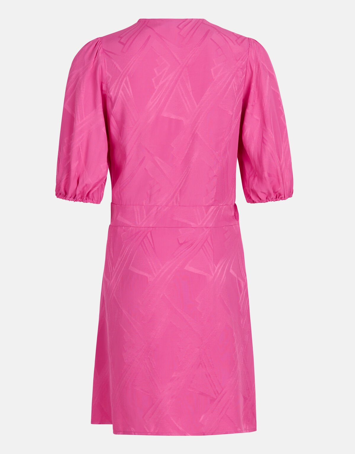 Jacquard Wrap Jurk Roze SHOEBY WOMEN