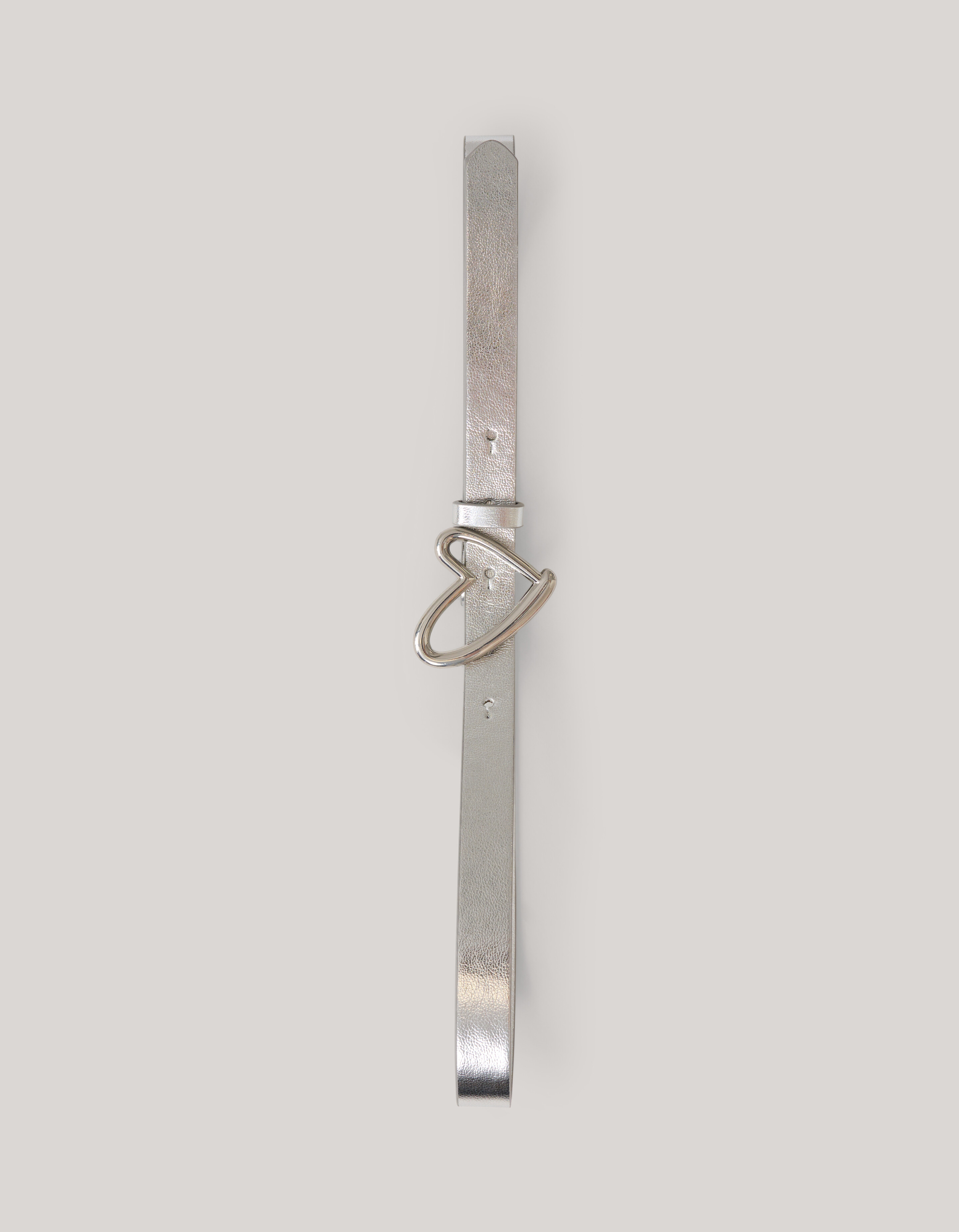 Open Heart Riem Zilver SHOEBY ACCESSOIRES