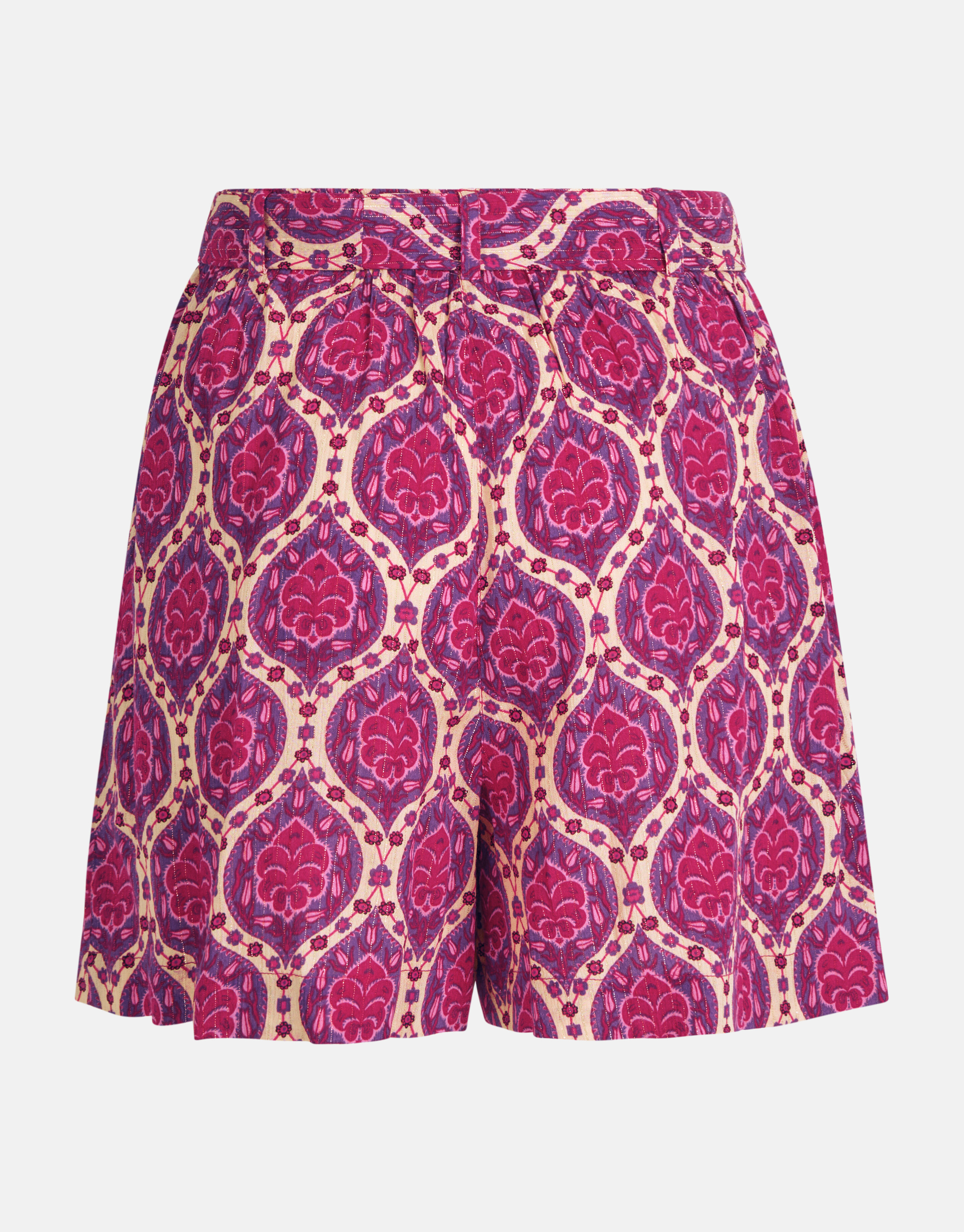 Grafische Lurex Short Paars SHOEBY WOMEN