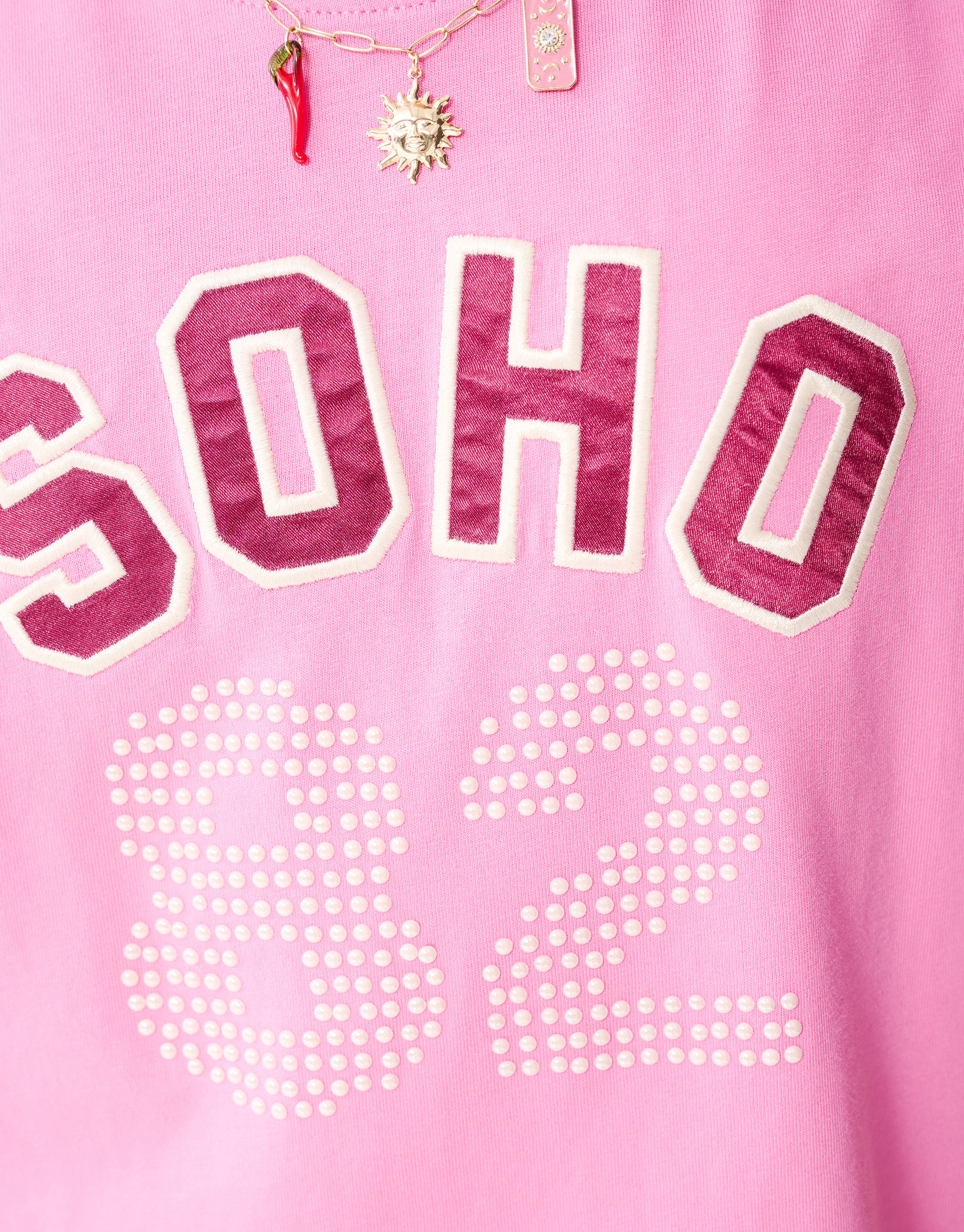 Soho Artwork T-shirt Roze SHOEBY GIRLS