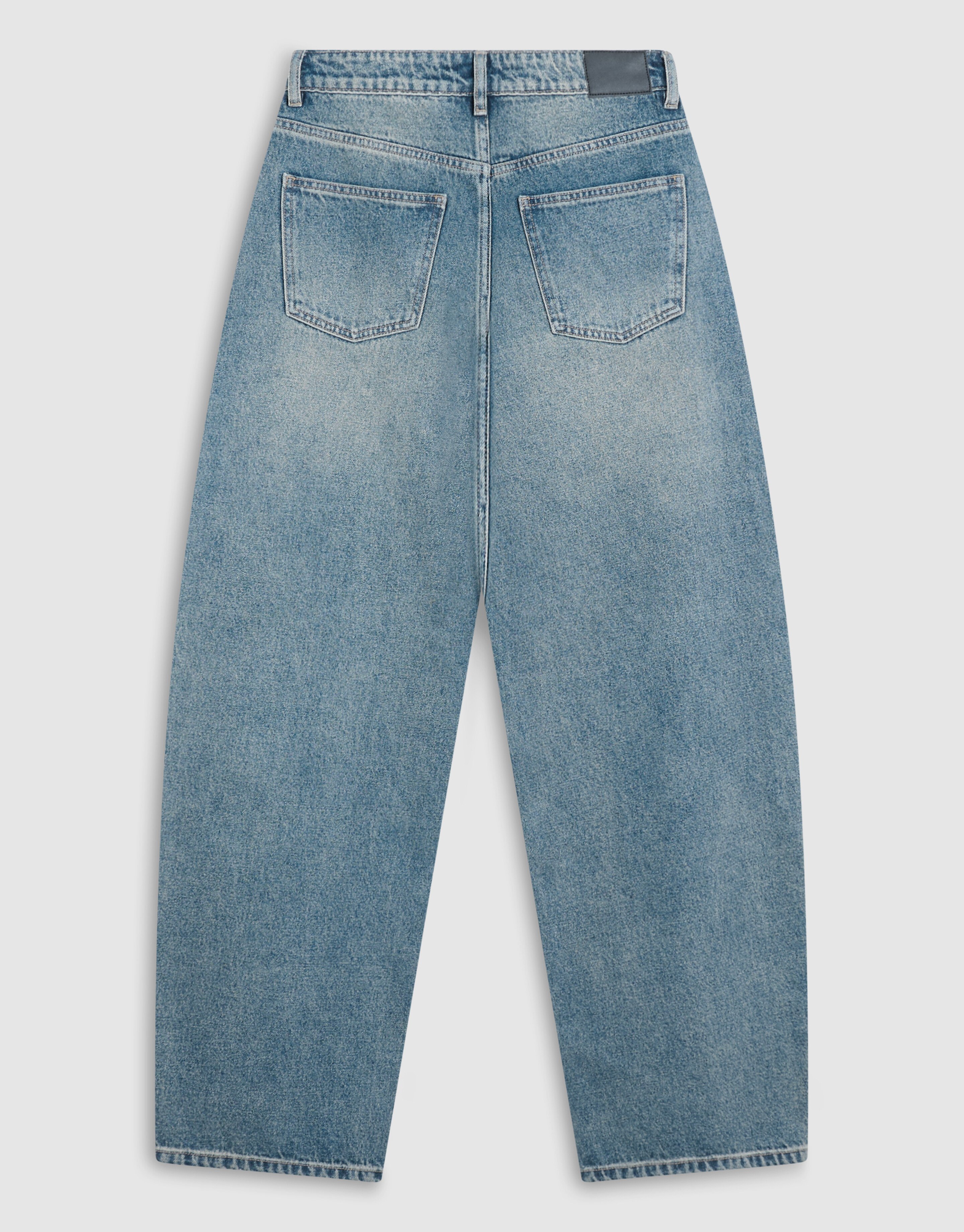 Baggy Fit Tinted Jeans Donkerblauw SHOEBY WOMEN