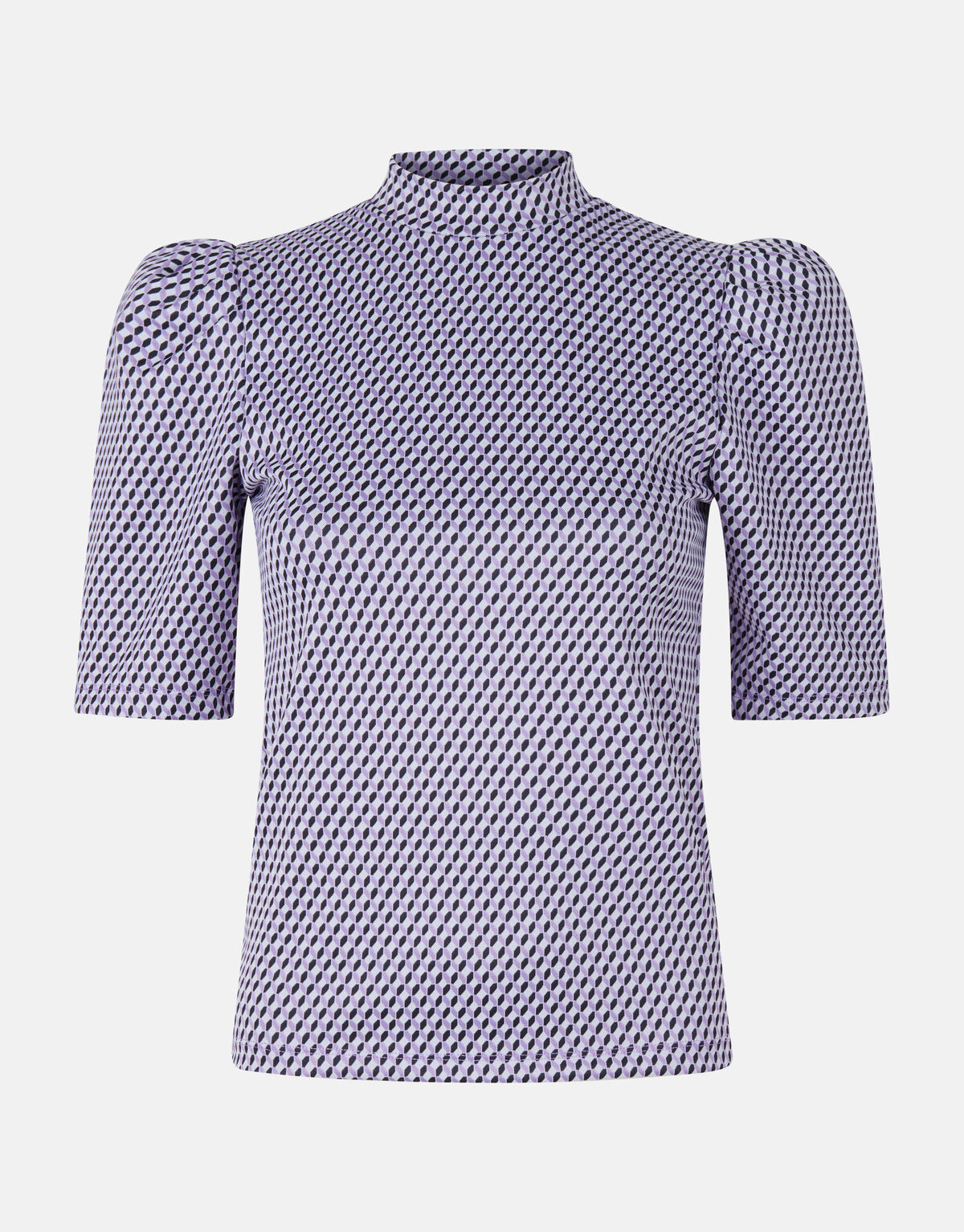 Grafische Col Top Paars SHOEBY WOMEN