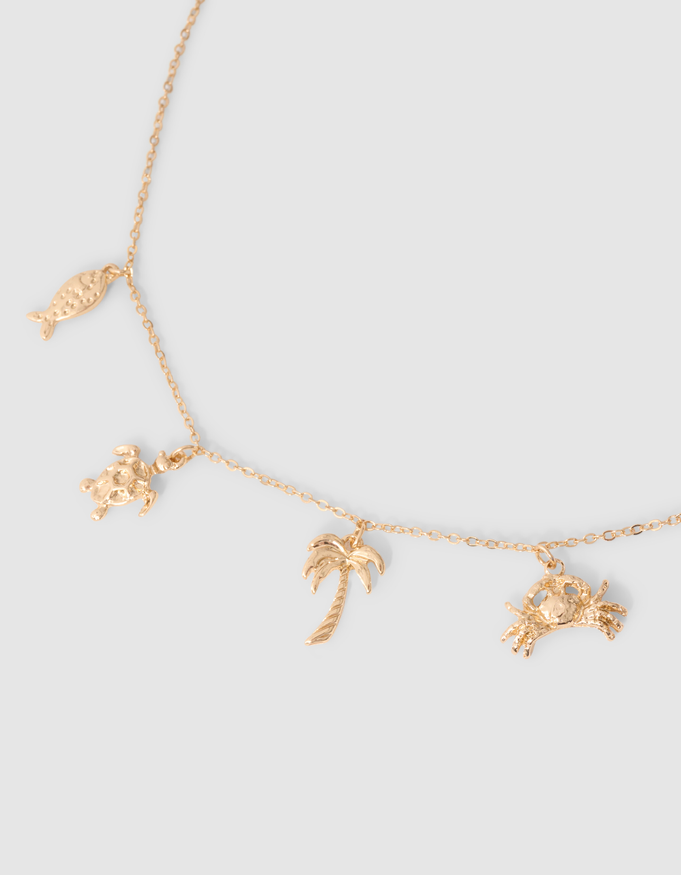 Sea Charm Ketting Goud SHOEBY ACCESSOIRES