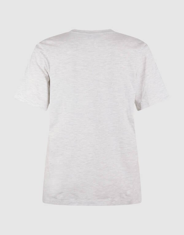 Basis T-shirt Lichtgrijs SHOEBY WOMEN