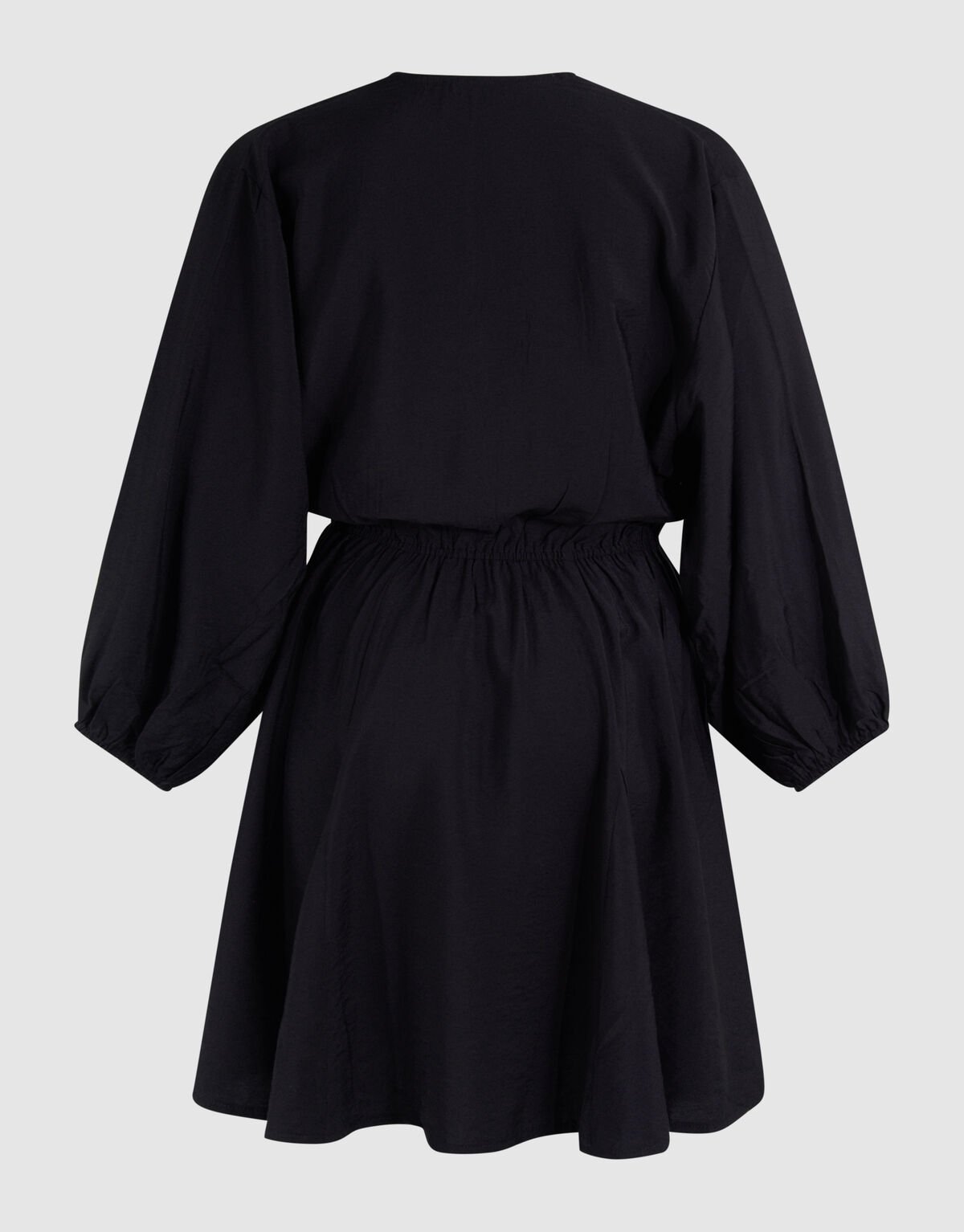 Puff Bow Mini Jurk Zwart SHOEBY WOMEN